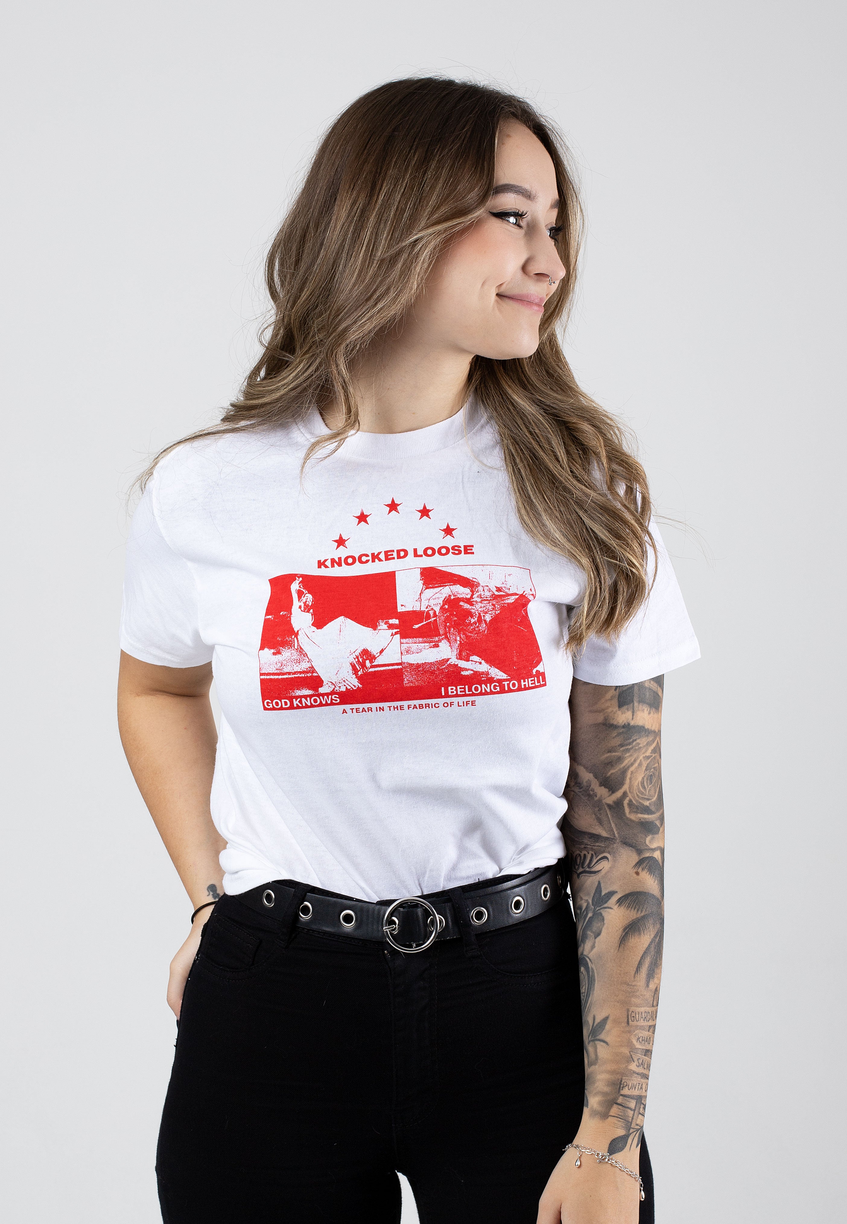 Knocked Loose - God Knows White - T-Shirt | Women-Image