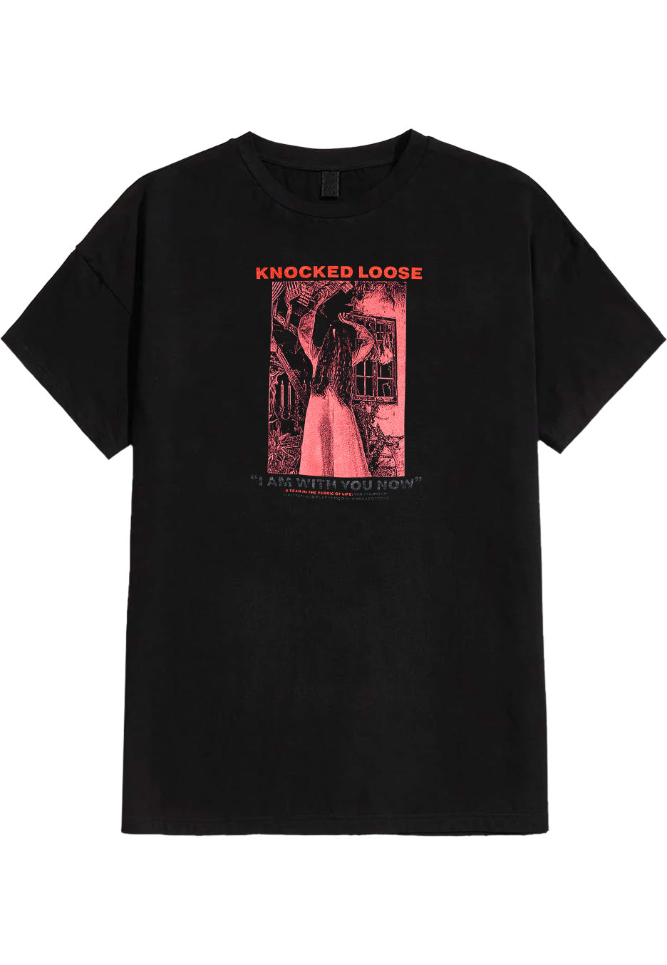 Knocked Loose - I Am With You Now Lyrics - T-Shirt | Neutral-Image