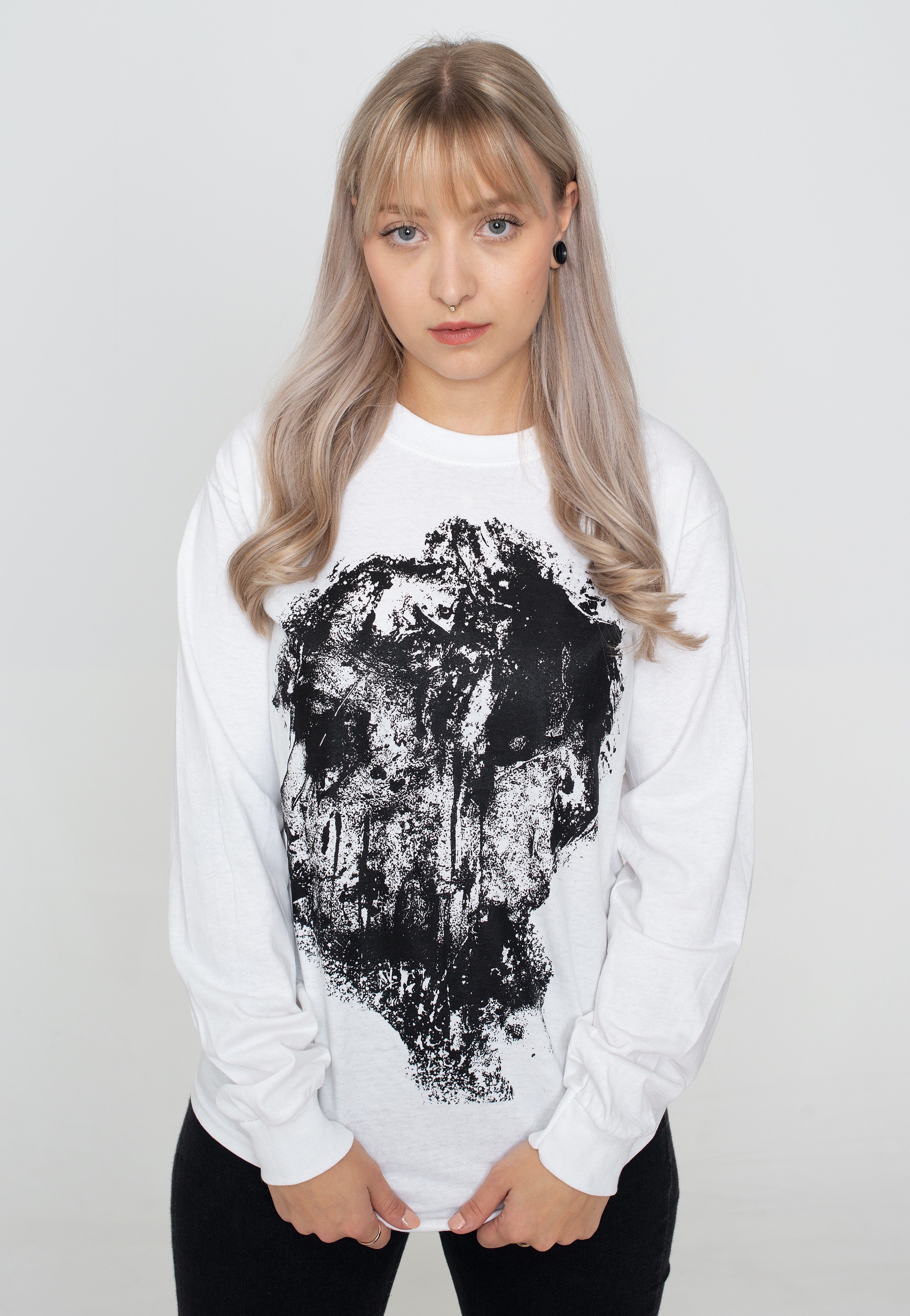 Knocked Loose - Where Light Divides White - Longsleeve | Women-Image