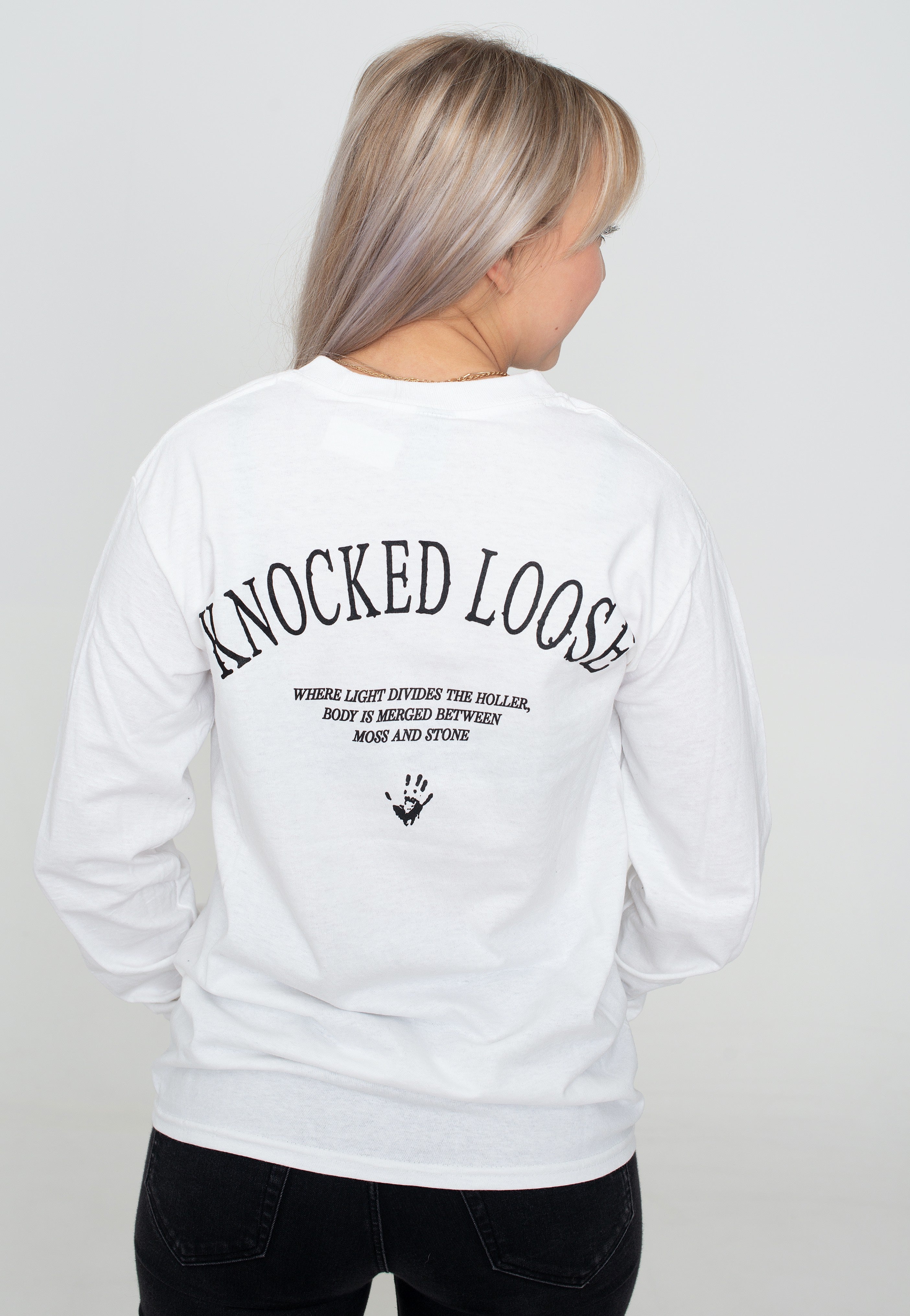 Knocked Loose - Where Light Divides White - Longsleeve | Women-Image