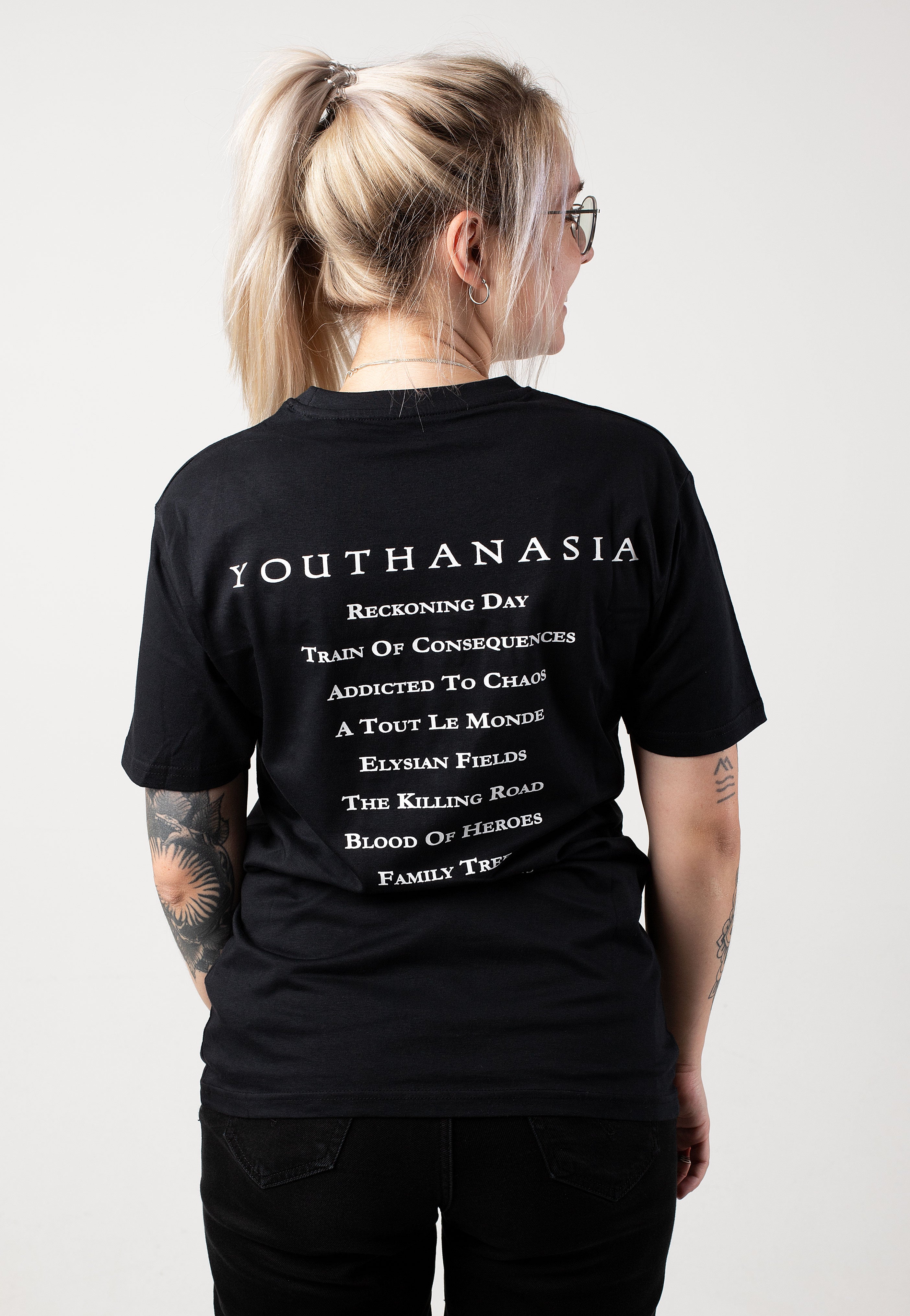 Megadeth - Youthanasia Tracklist - T-Shirt | Women-Image