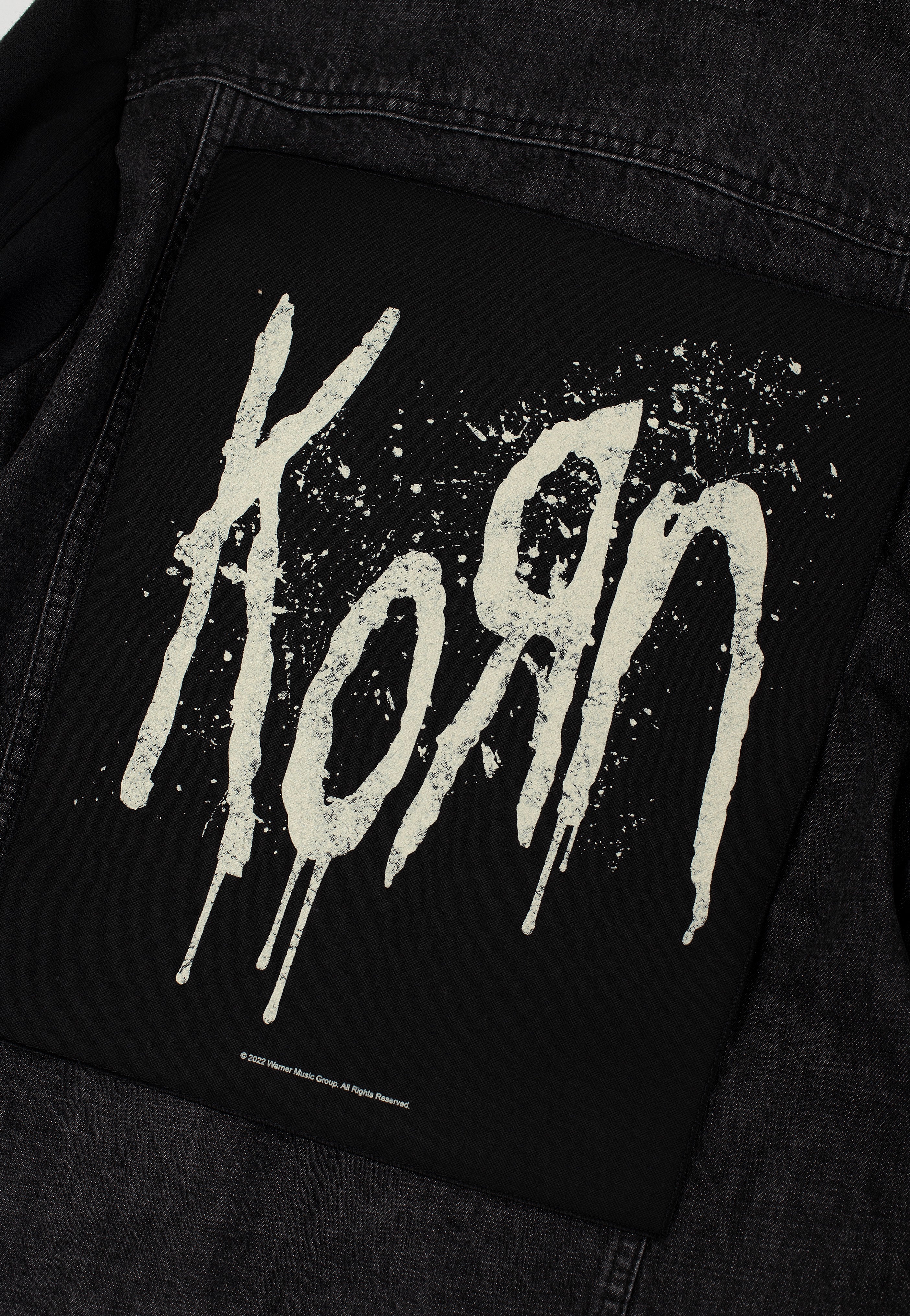 Korn - Splatter Logo - Backpatch | Neutral-Image