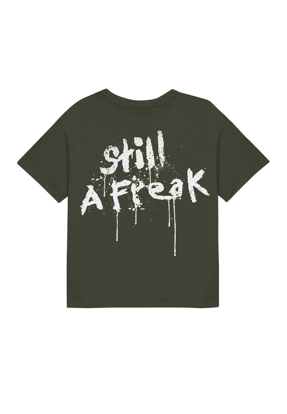 Korn - Still A Freak Cropped Khaki - T-Shirt | Neutral-Image