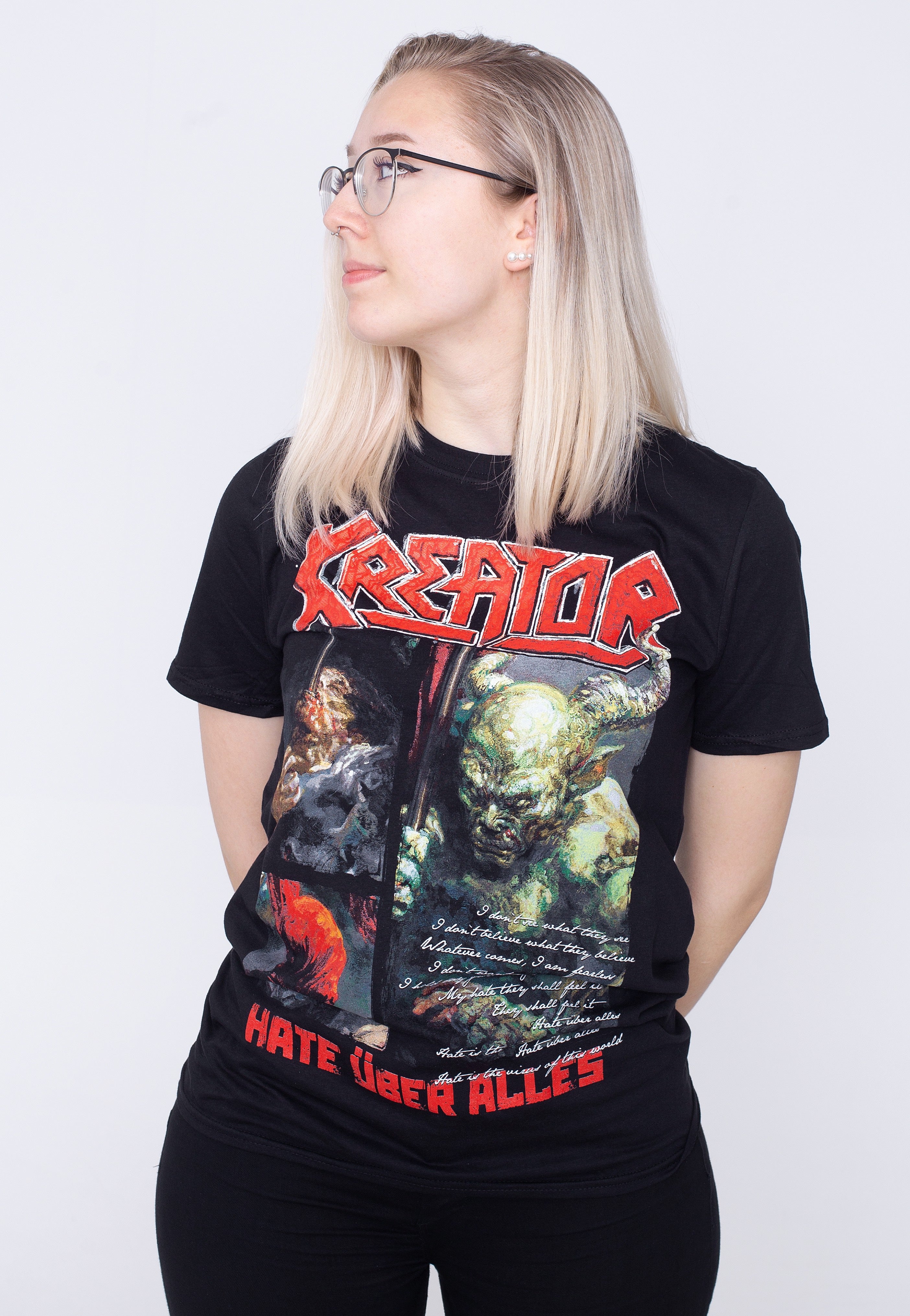 Kreator - Hate Über Alles Art - T-Shirt | Women-Image