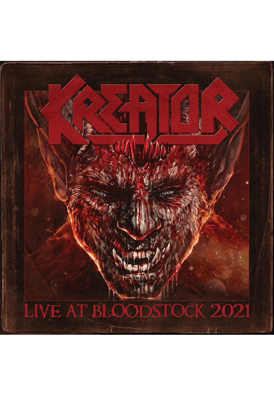 Kreator - Live At Bloodstock 2021 Ltd. Transparent/Black - Marbled 2 Vinyl | Neutral-Image