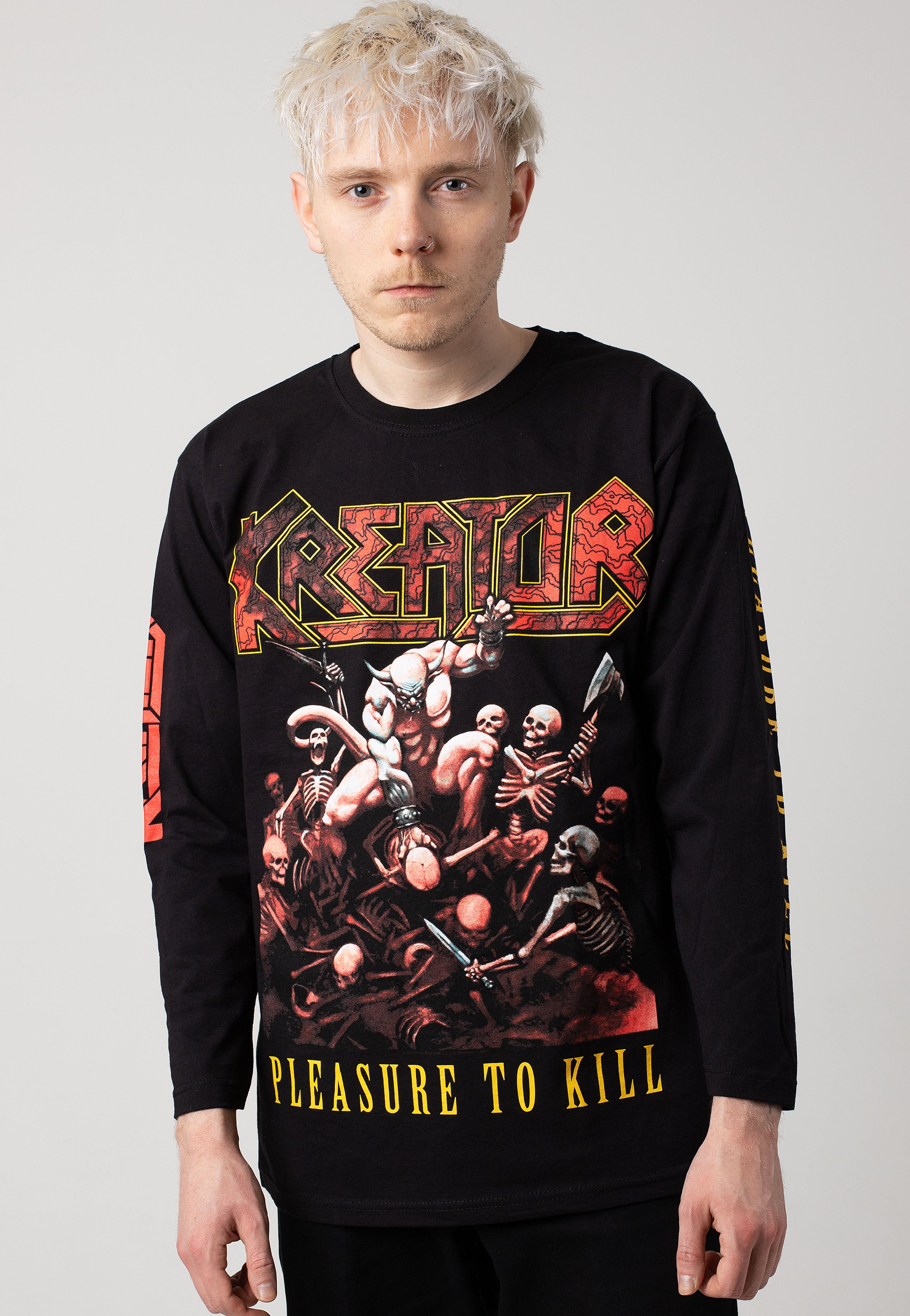 Kreator - Pleasure To Kill - Longsleeve | Men-Image