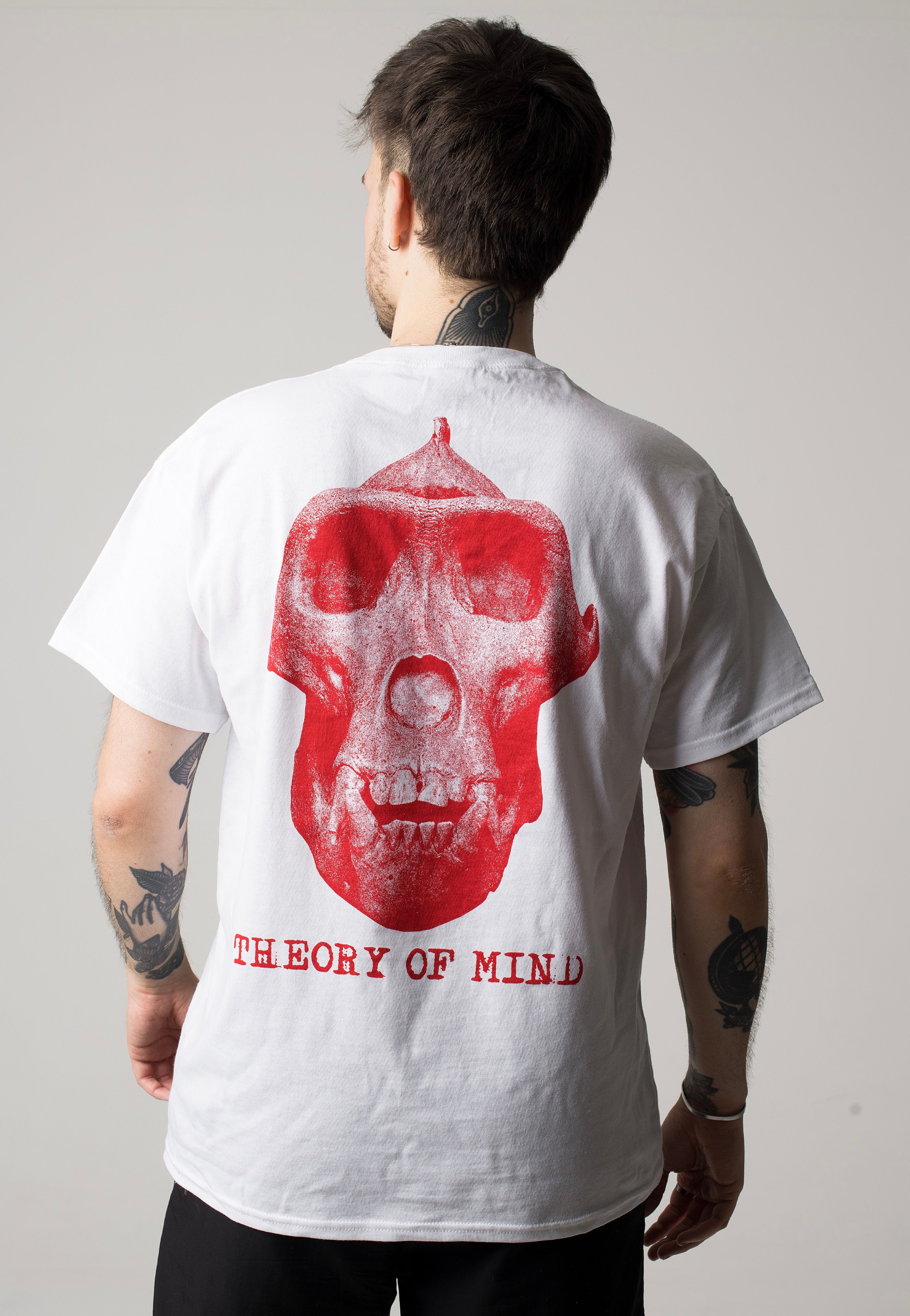 Kublai Khan - Monkey Skull White - T-Shirt | Men-Image