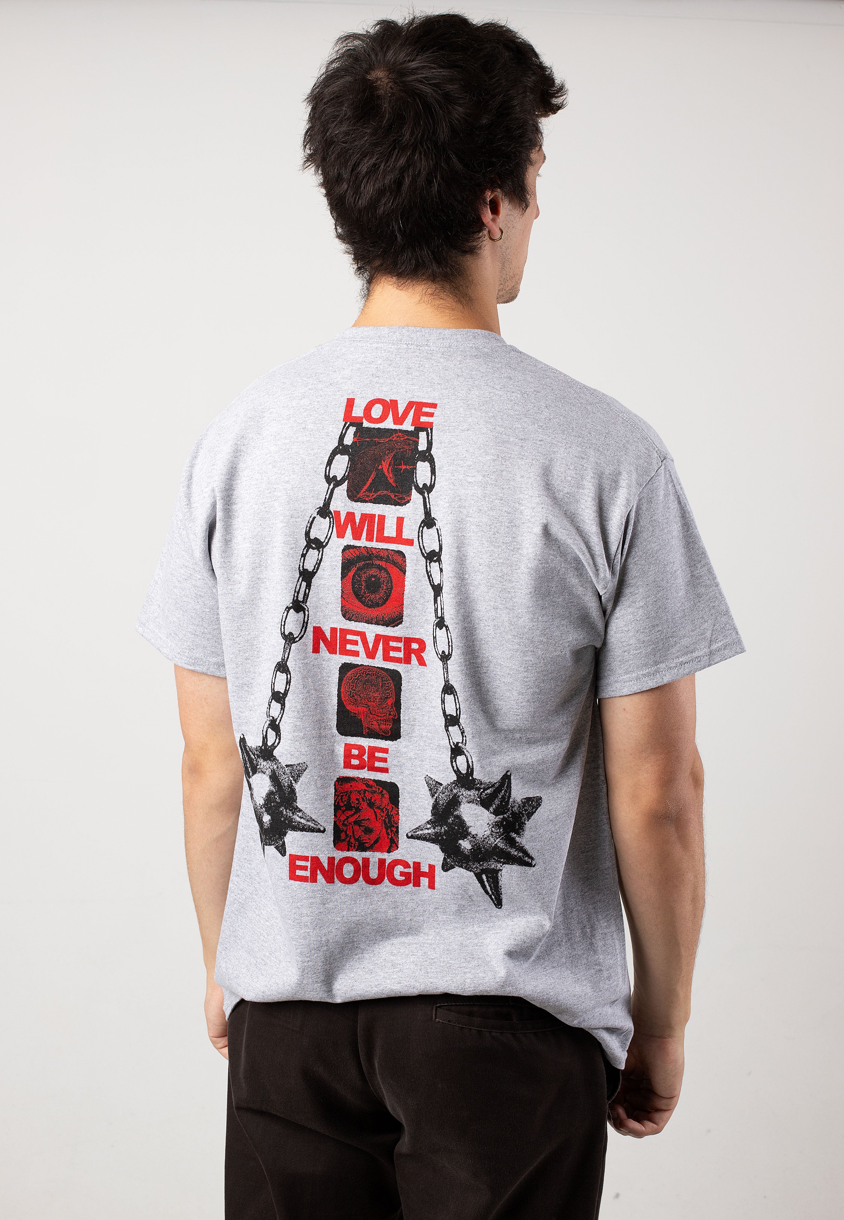 Kublai Khan - Never Enough Sportsgrey - T-Shirt | Men-Image