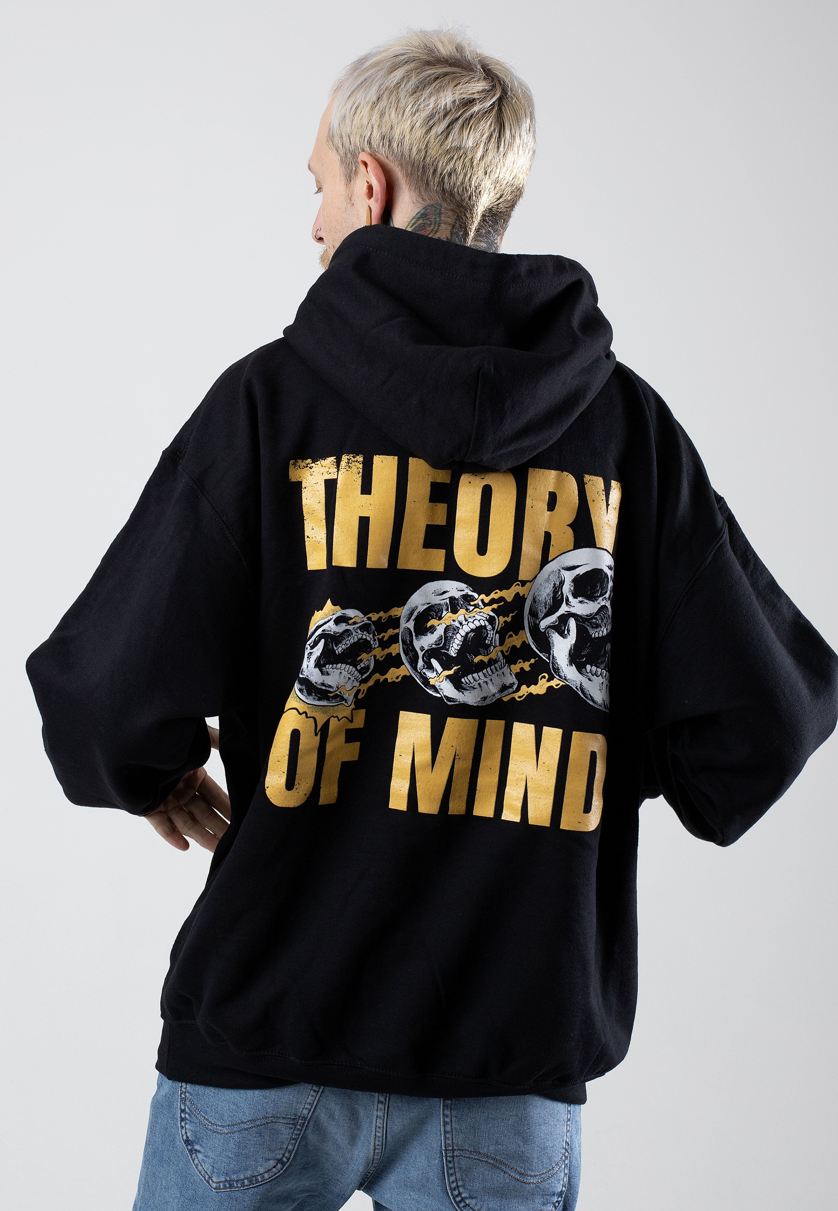 Kublai Khan - Raging Skull - Hoodie | Men-Image