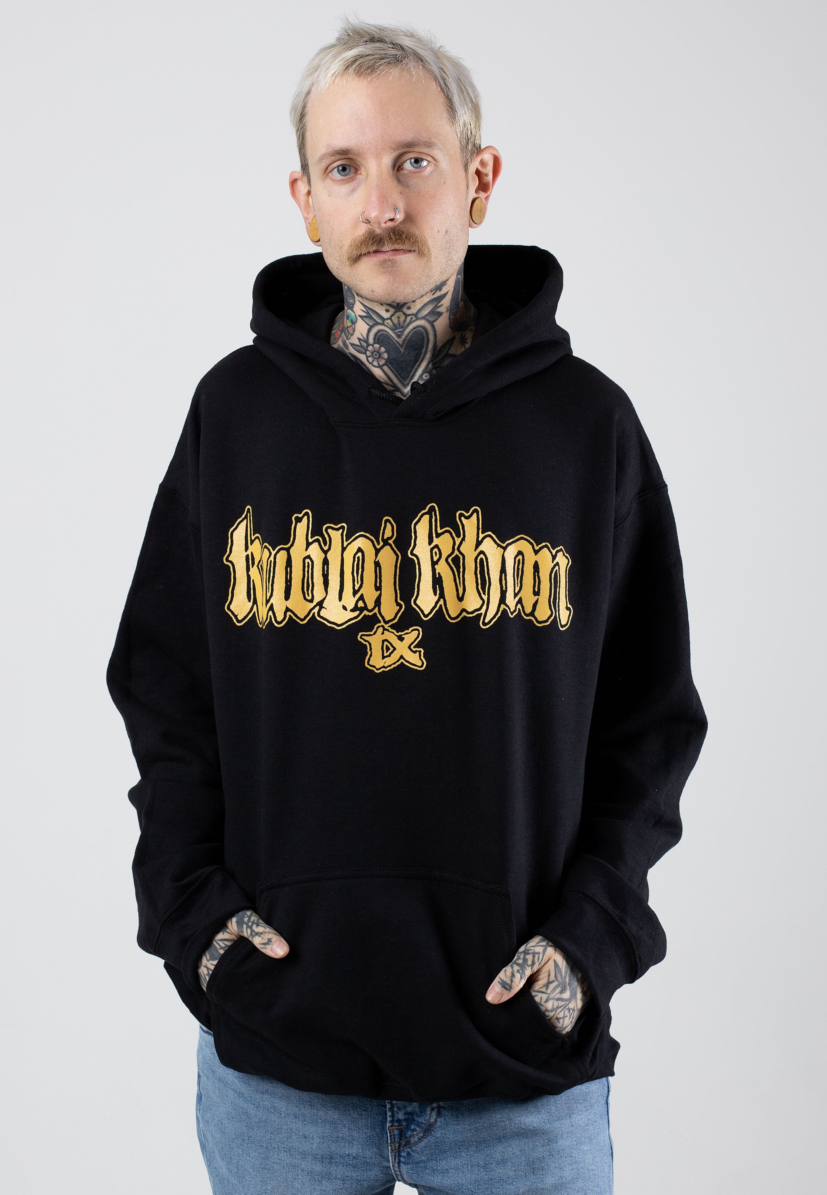 Kublai Khan - Raging Skull - Hoodie | Men-Image