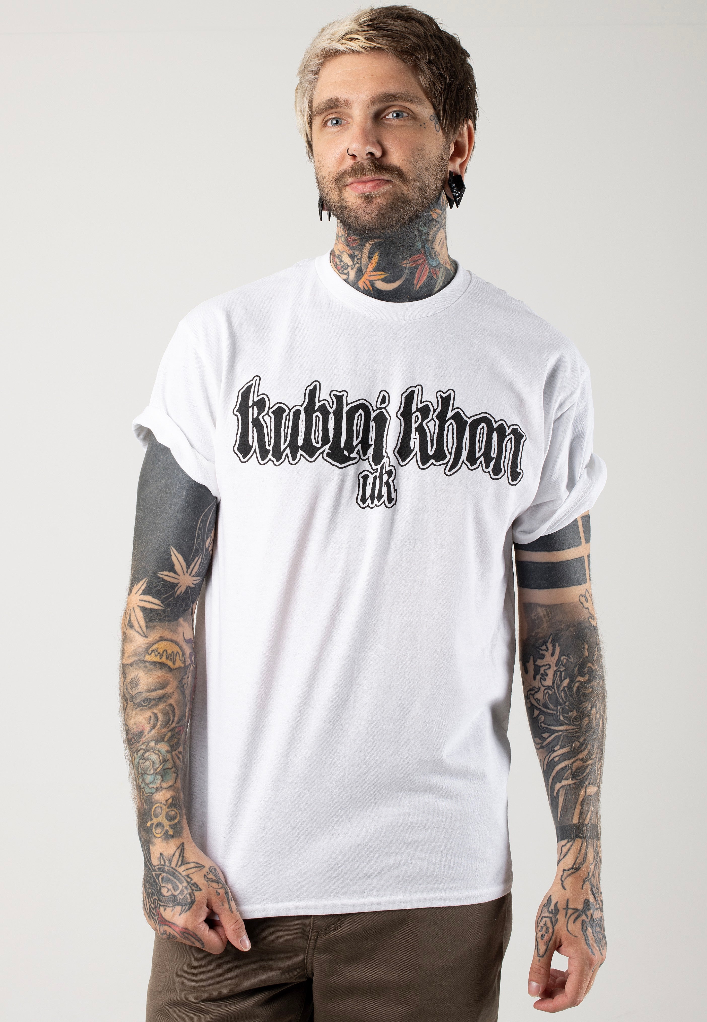 Kublai Khan - UK Invasion White - T-Shirt | Men-Image