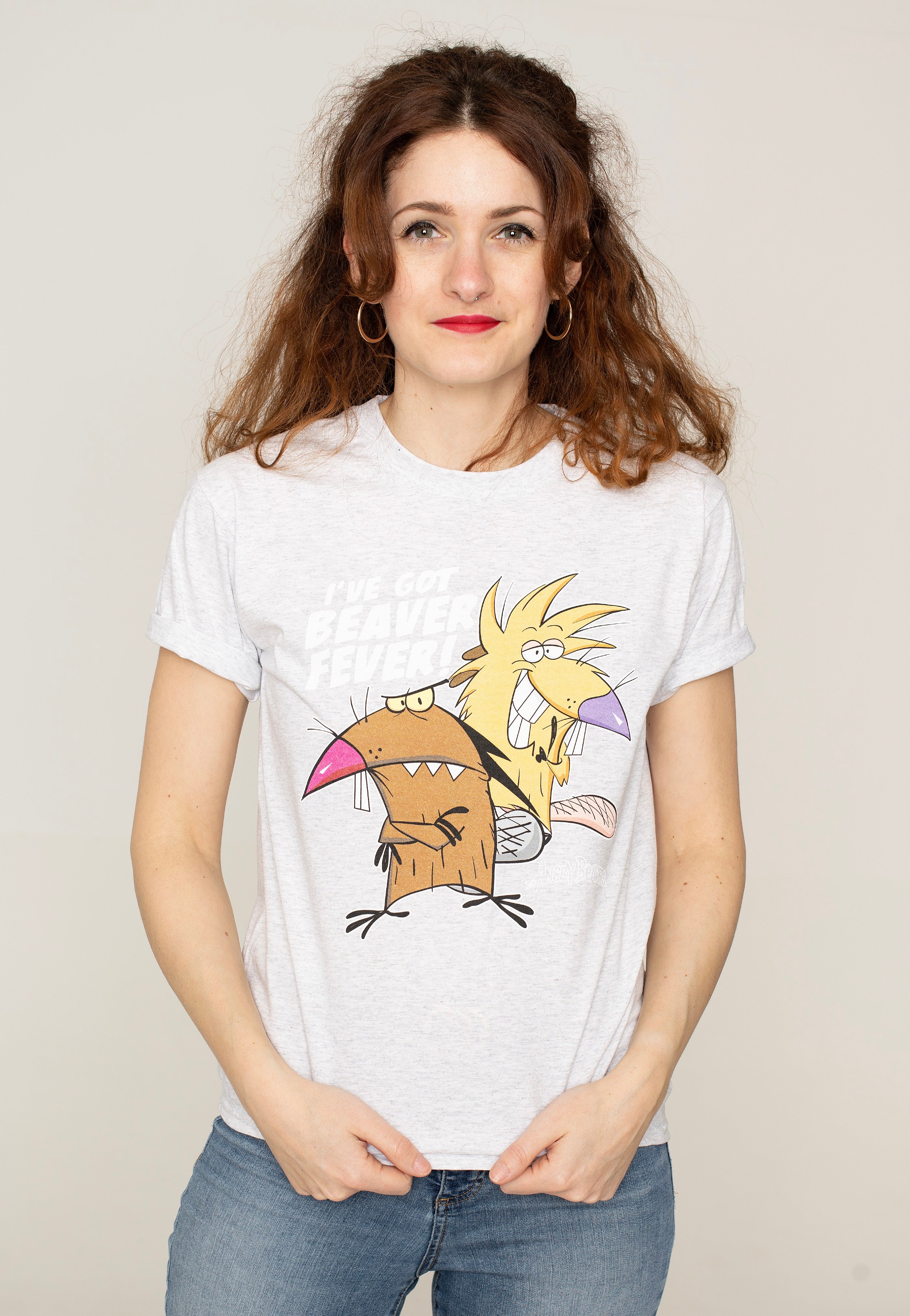 The Angry Beavers - Angry Beavers Ash Grey - T-Shirt | Women-Image