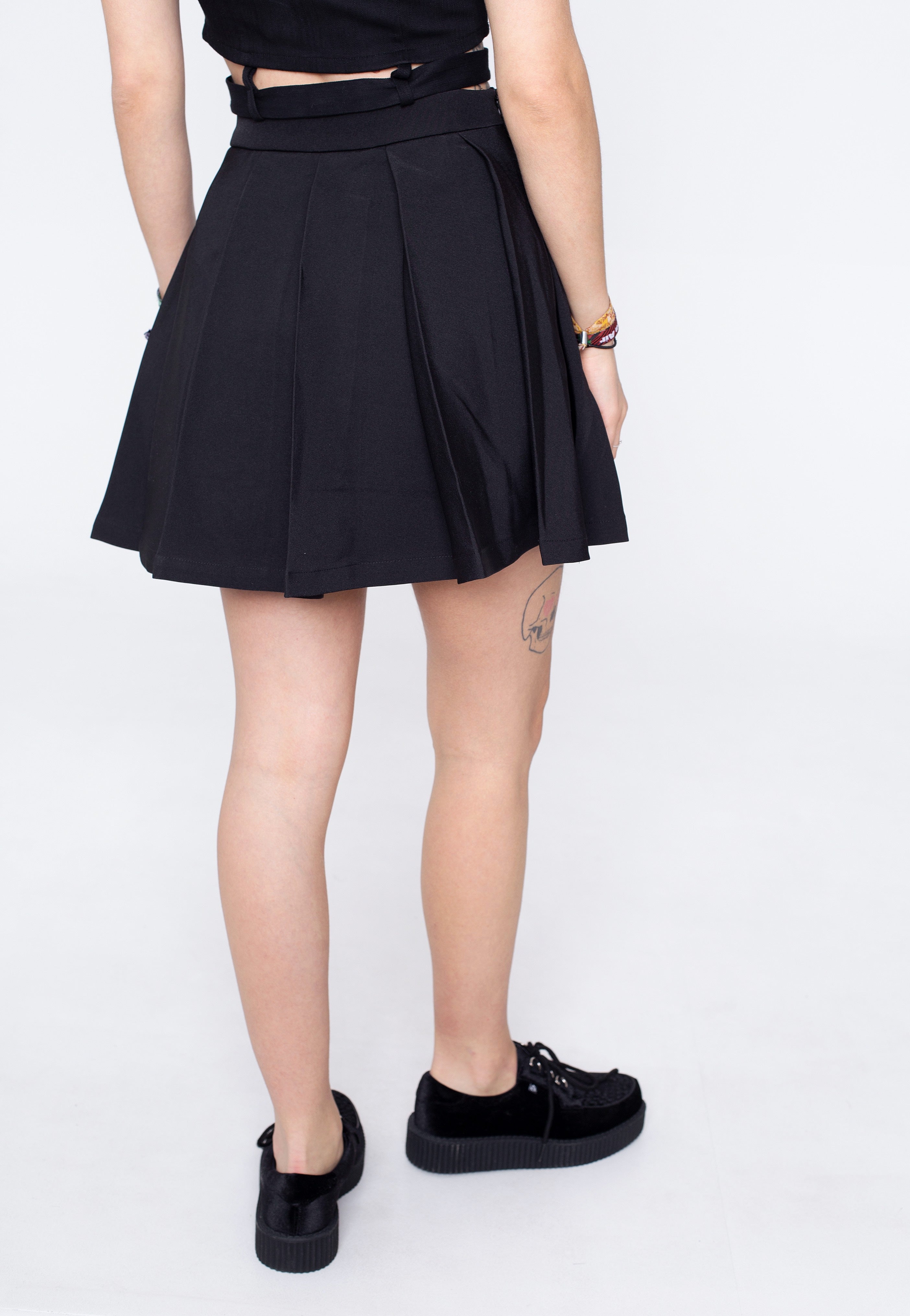 Dark In Love - Punk Heart Black - Skirt | Women-Image