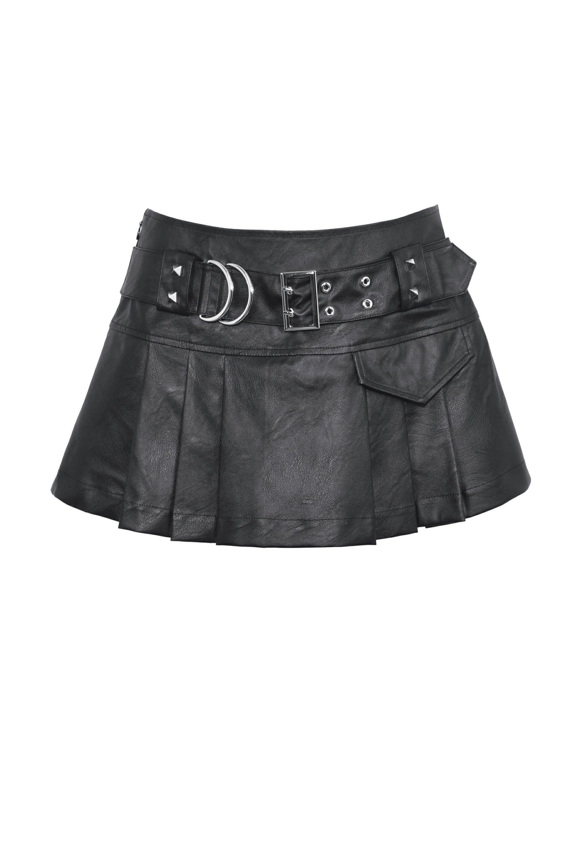 Dark In Love - Punk Street Alterantive Net Splicing Black - Skirt | Women-Image