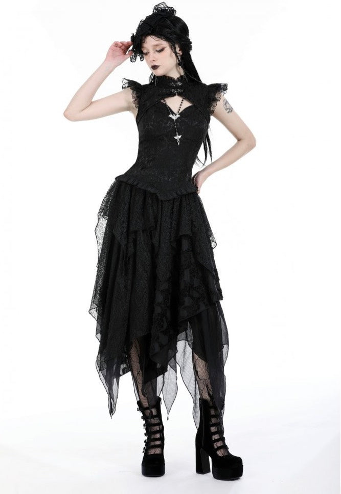 Dark In Love - Punk Messy Long - Skirt | Women-Image