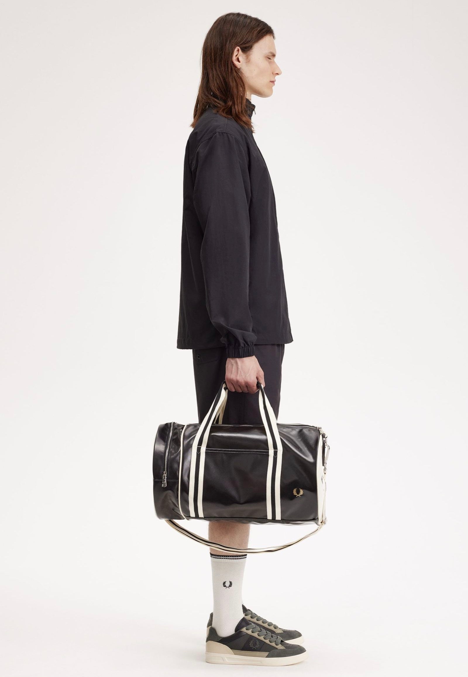 Fred Perry - Classic Barrel Black/Ecru - Dufflebag | Neutral-Image