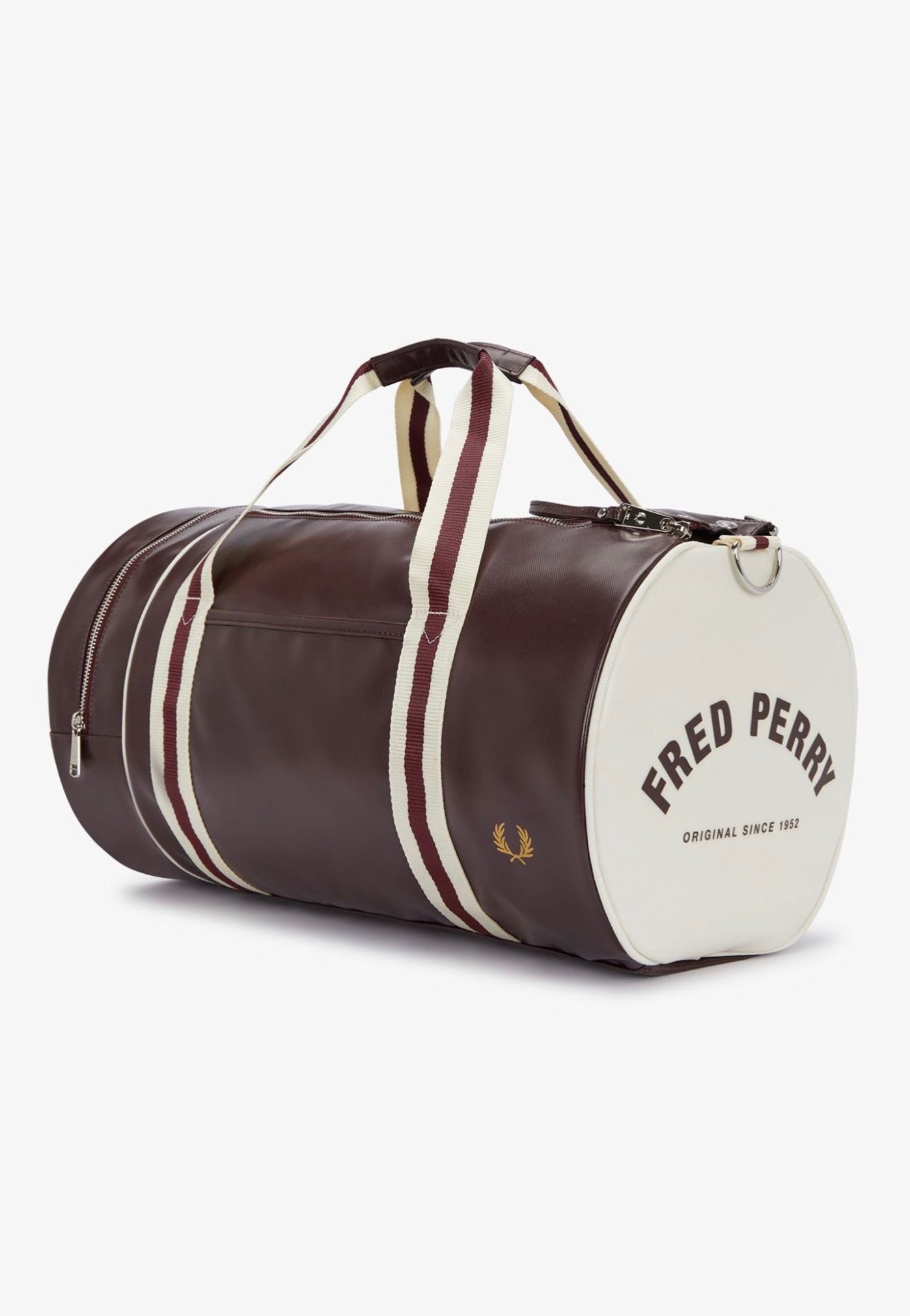 Fred Perry - Classic Barrel Oxblood/Ecru - Dufflebag | Neutral-Image