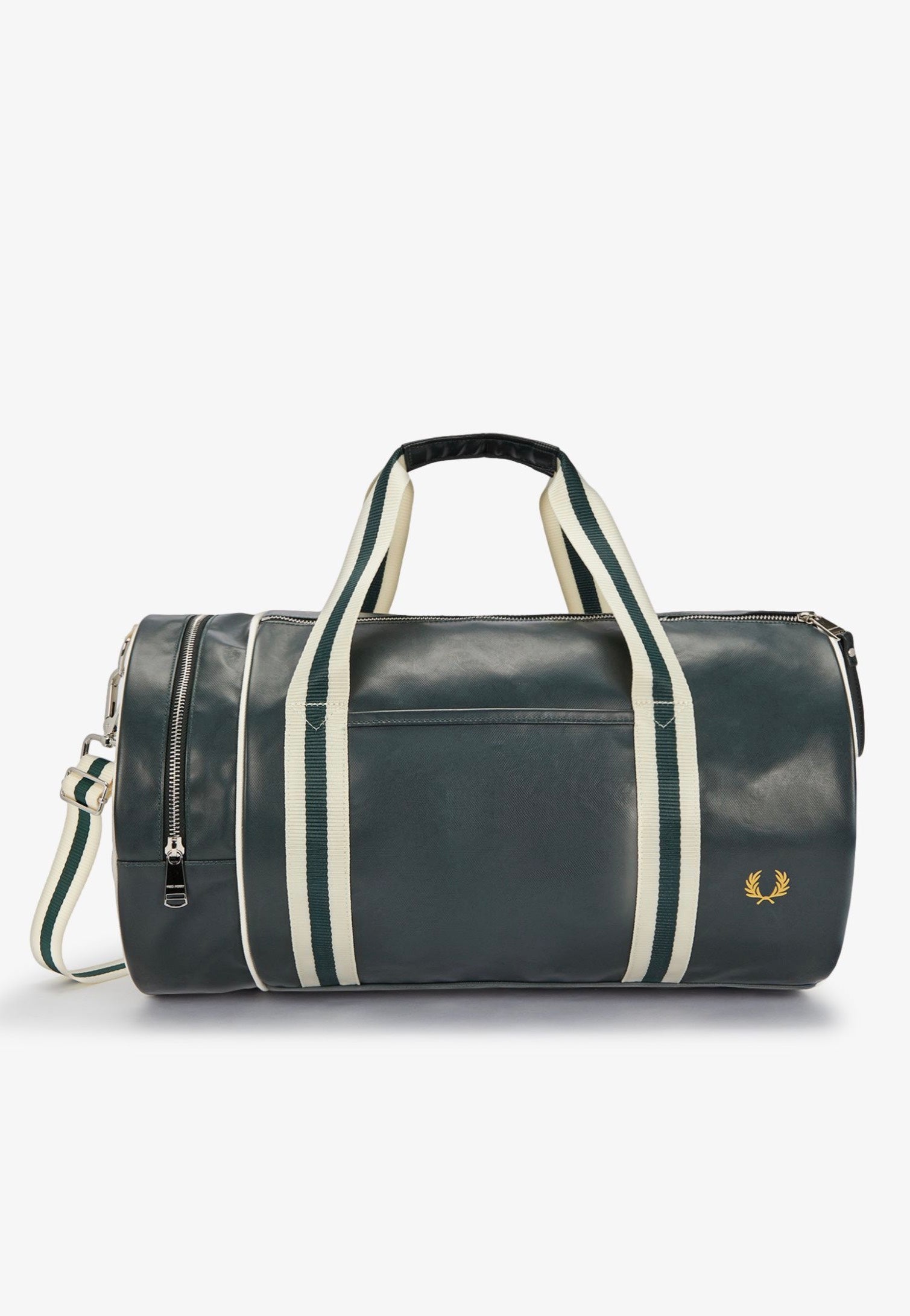 Fred Perry - Classic Barrel Night Green/Ecru - Dufflebag | Neutral-Image