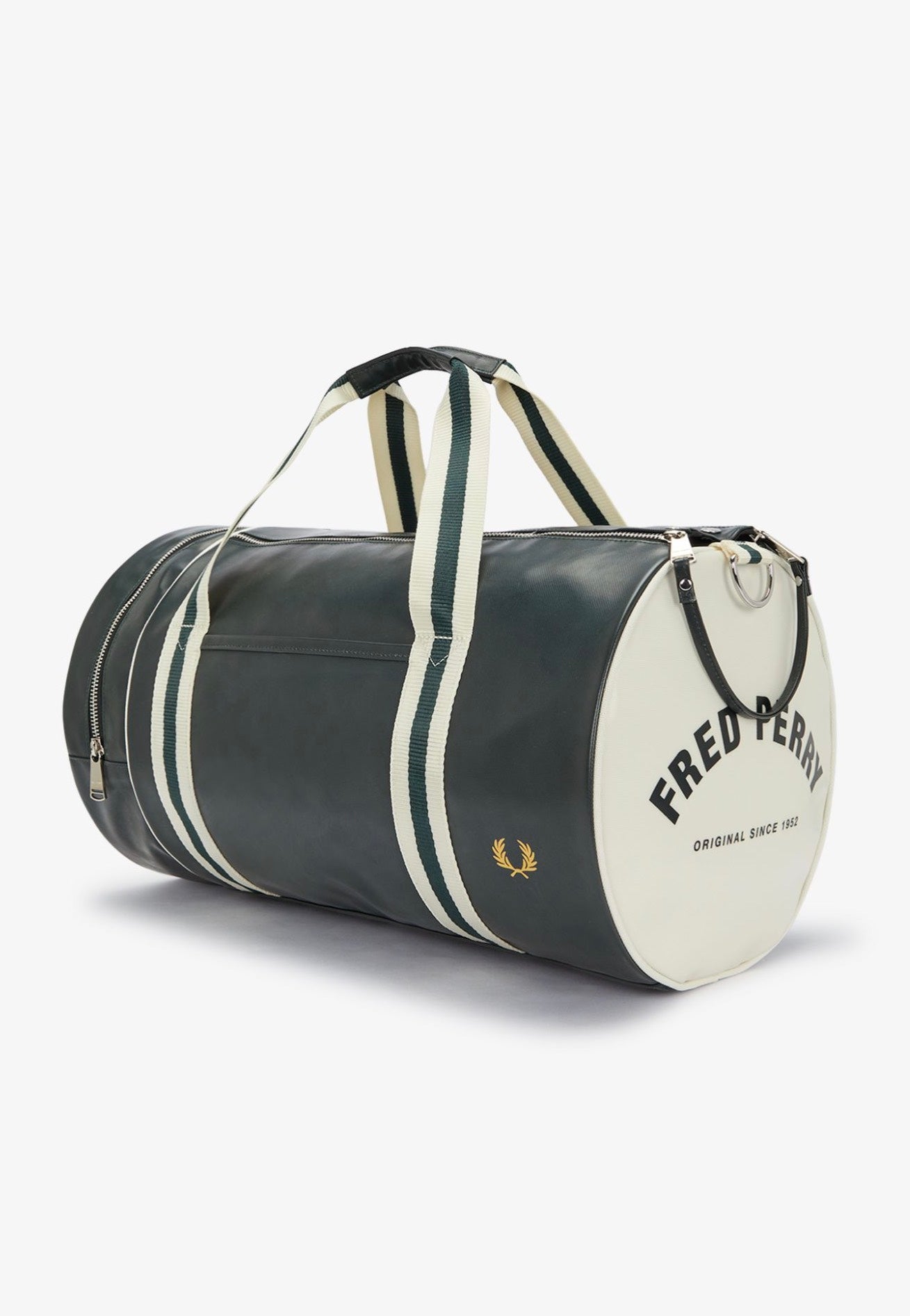 Fred Perry - Classic Barrel Night Green/Ecru - Dufflebag | Neutral-Image