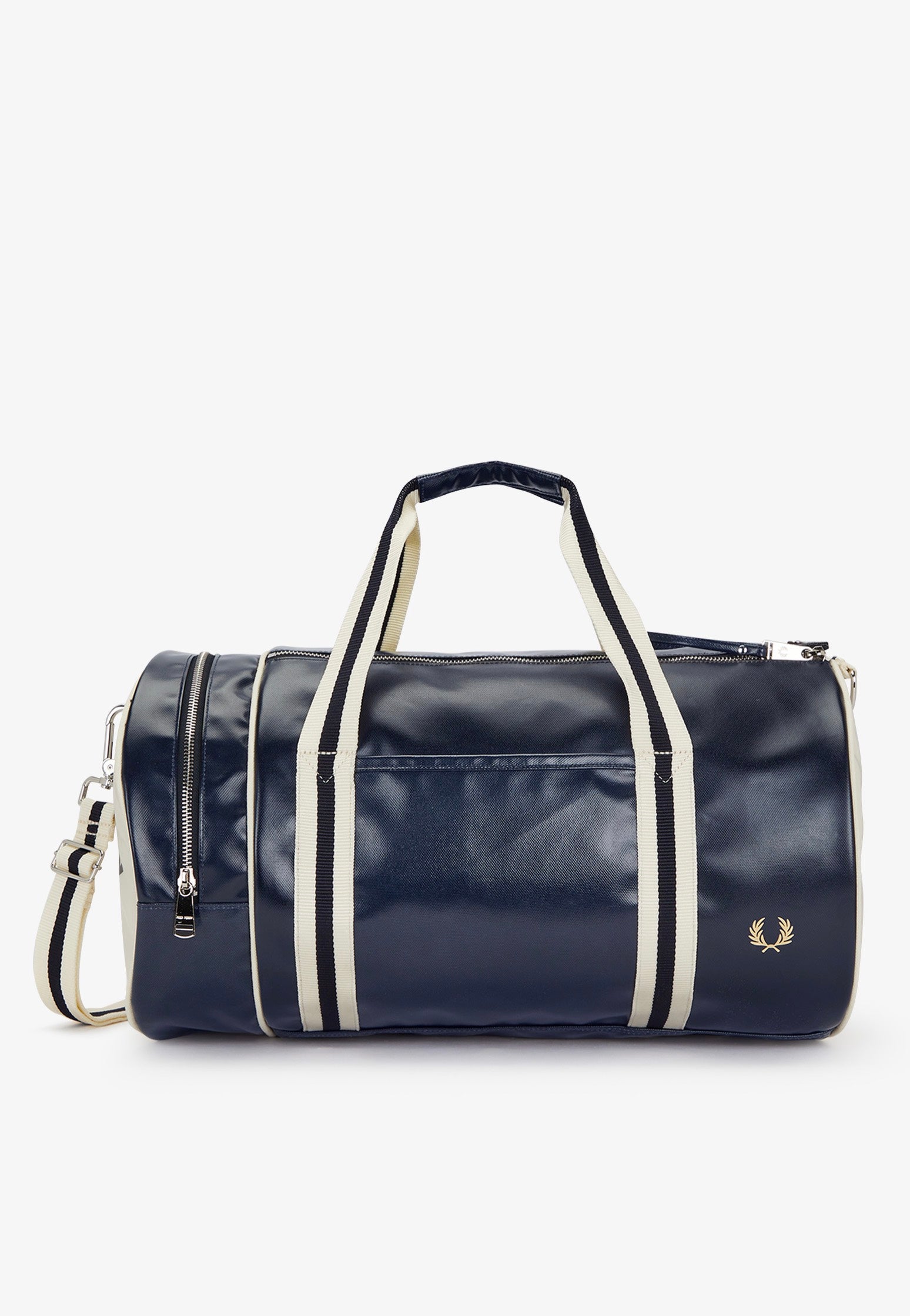 Fred Perry - Classic Barrel Carbon Blue/Ecru - Dufflebag | Neutral-Image