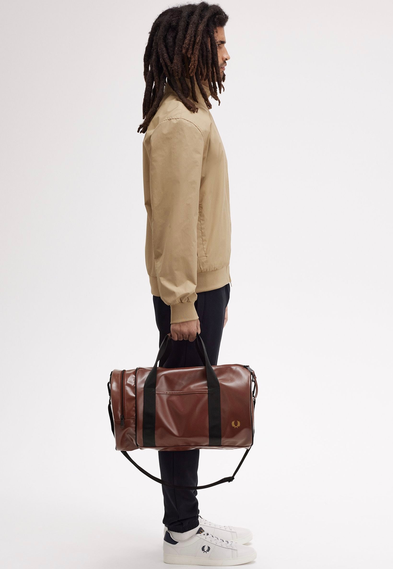 Fred Perry - Tonal Classic Whisky Brown - Dufflebag | Neutral-Image