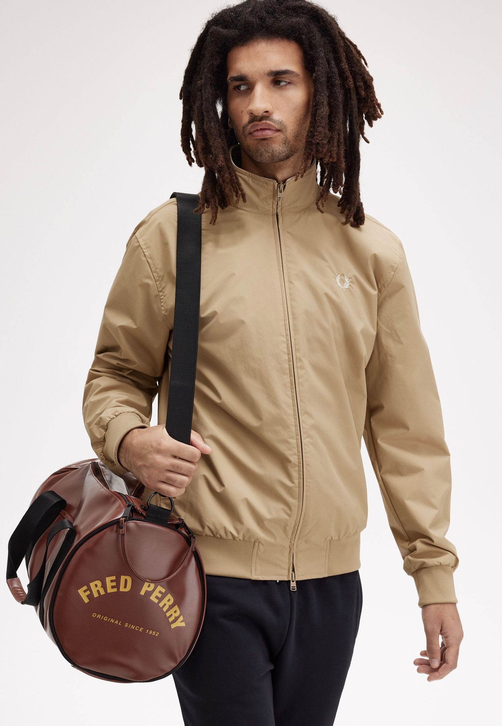 Fred Perry - Tonal Classic Whisky Brown - Dufflebag | Neutral-Image