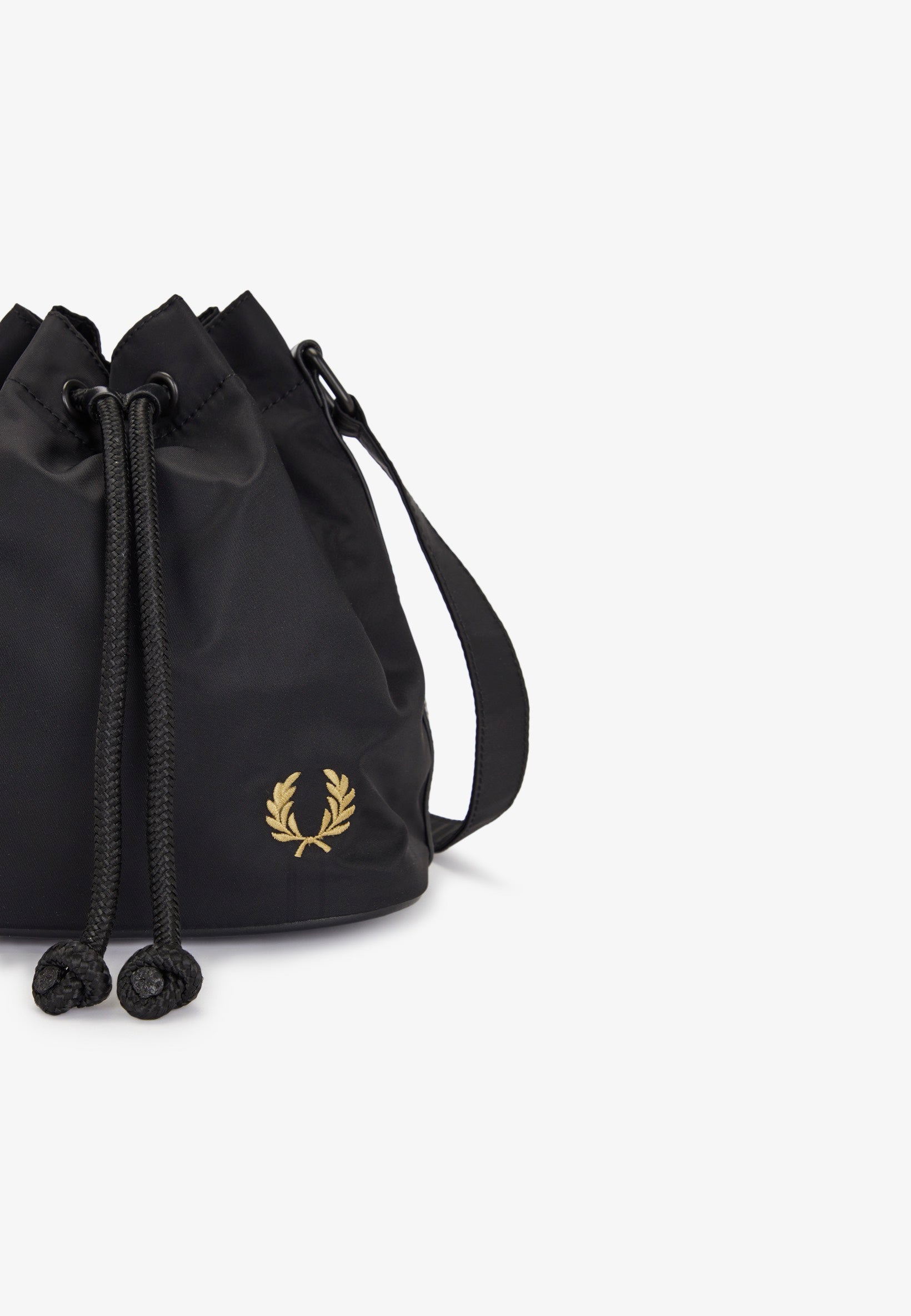 Fred Perry x Amy Winehouse - Mini Bucket Black/Dark Caramel - Bag | Neutral-Image