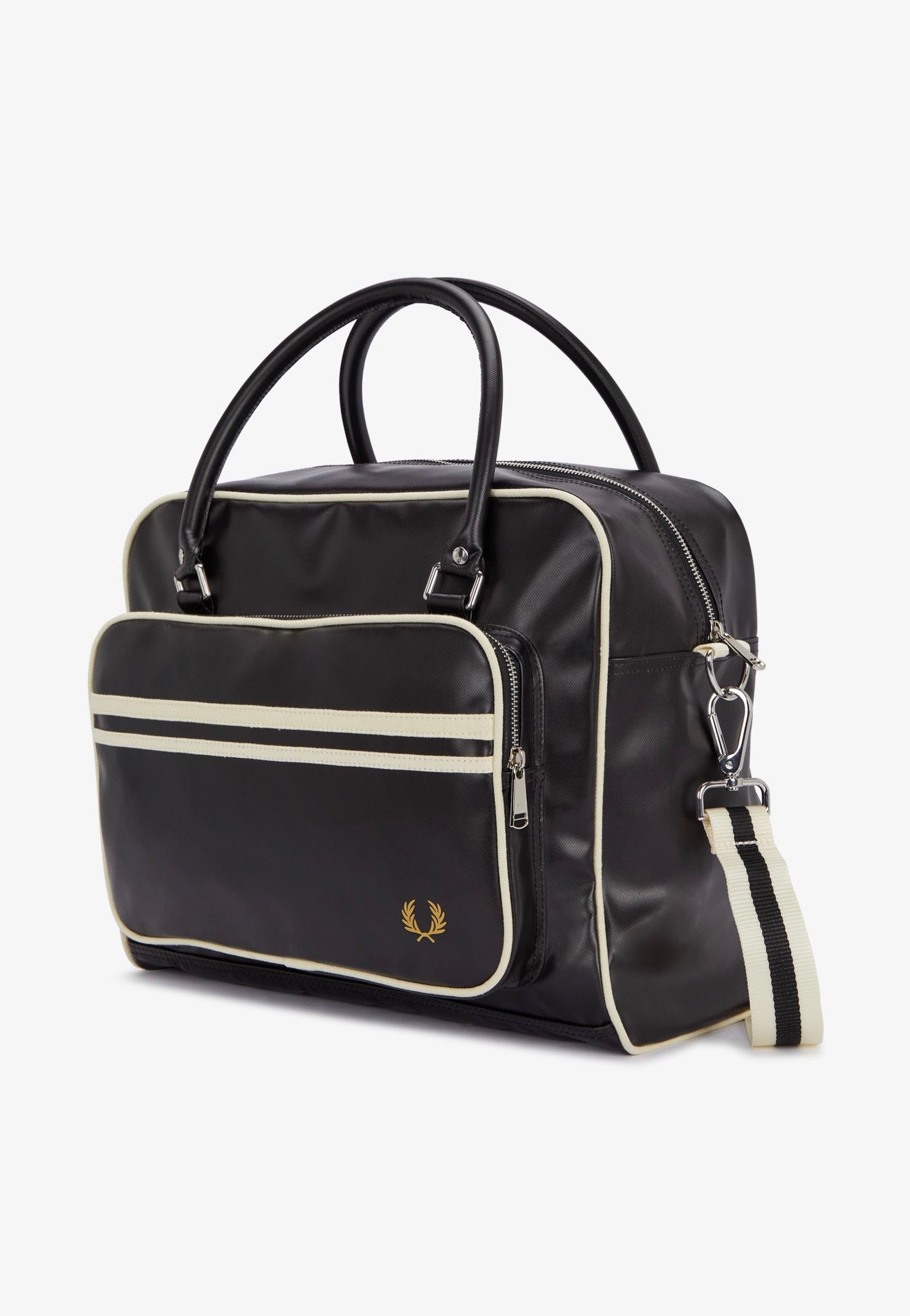 Fred Perry - Classic Holdall Black/ Ecru - Bag | Neutral-Image