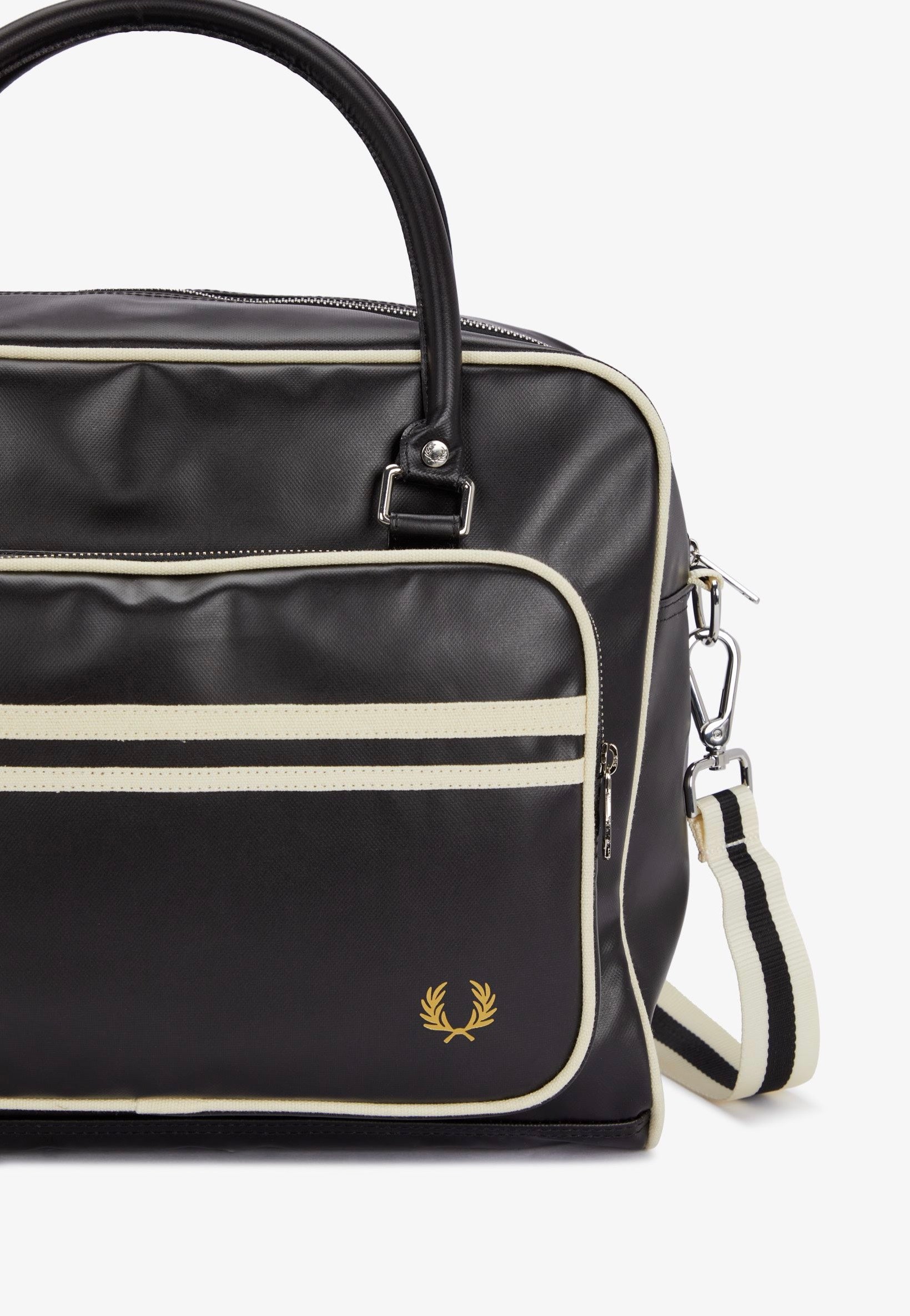 Fred Perry - Classic Holdall Black/ Ecru - Bag | Neutral-Image