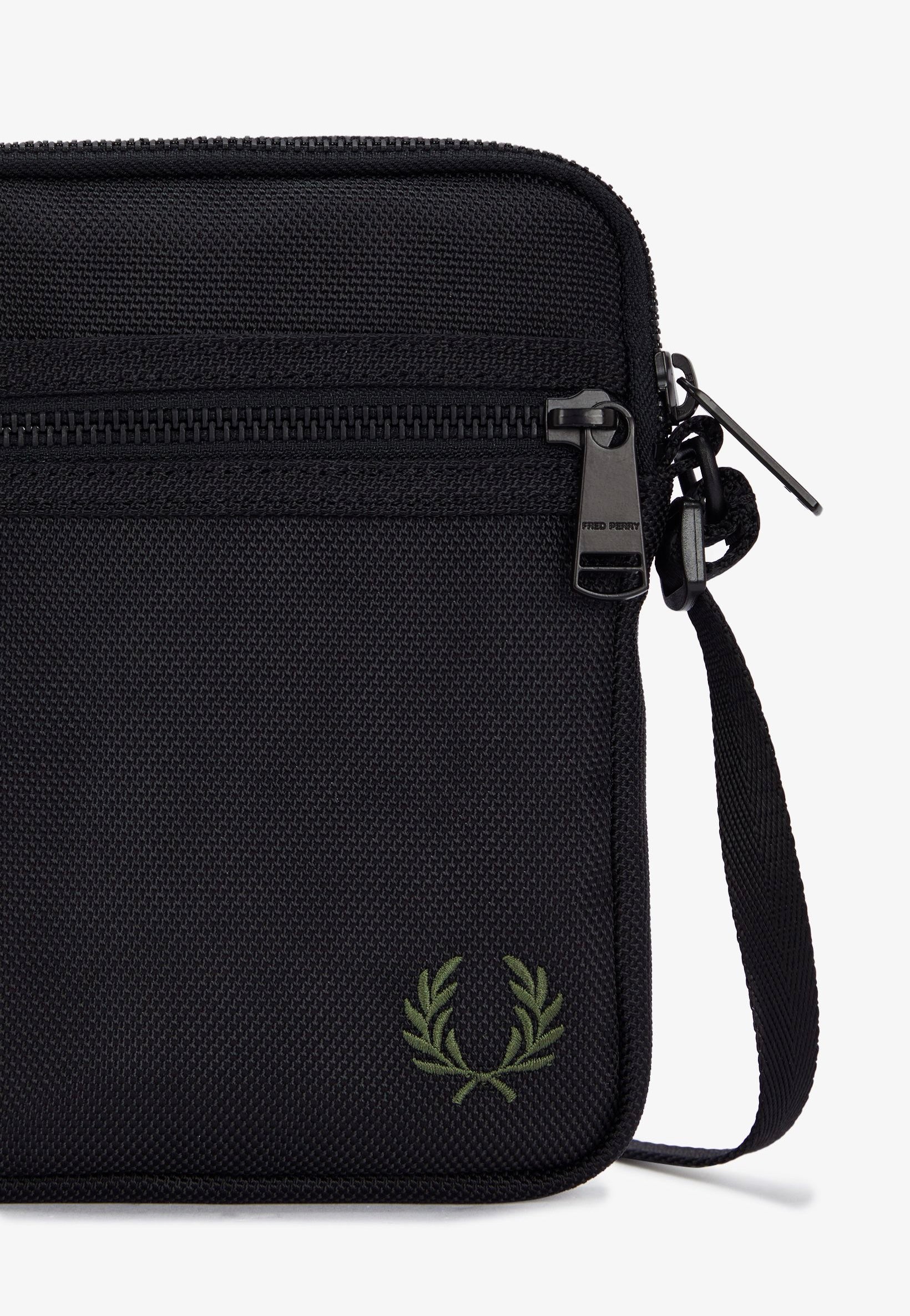 Fred Perry - Ballistic Nylon Side Black - Bag | Neutral-Image