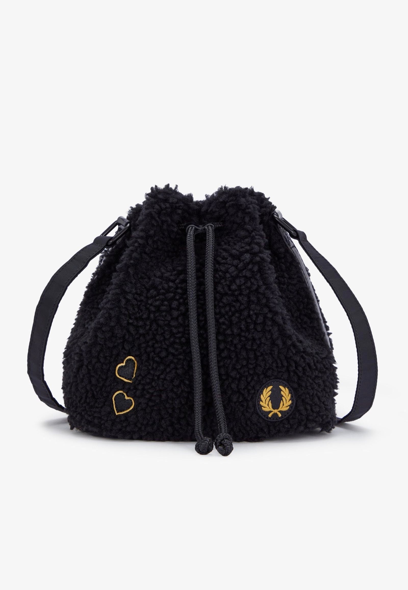 Fred Perry x Amy Winehouse - Amy Borg Bucket Black - Bag | Neutral-Image