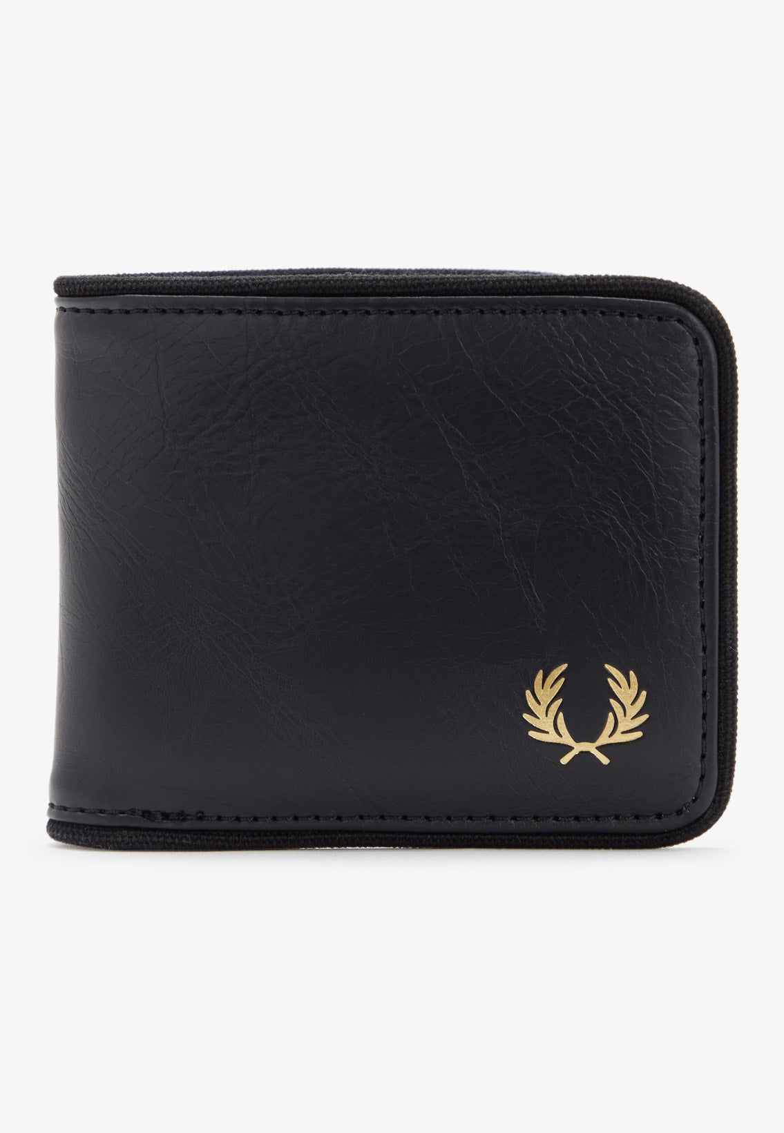 Fred Perry - Tonal Classic B'Fold Black - Wallet | Neutral-Image