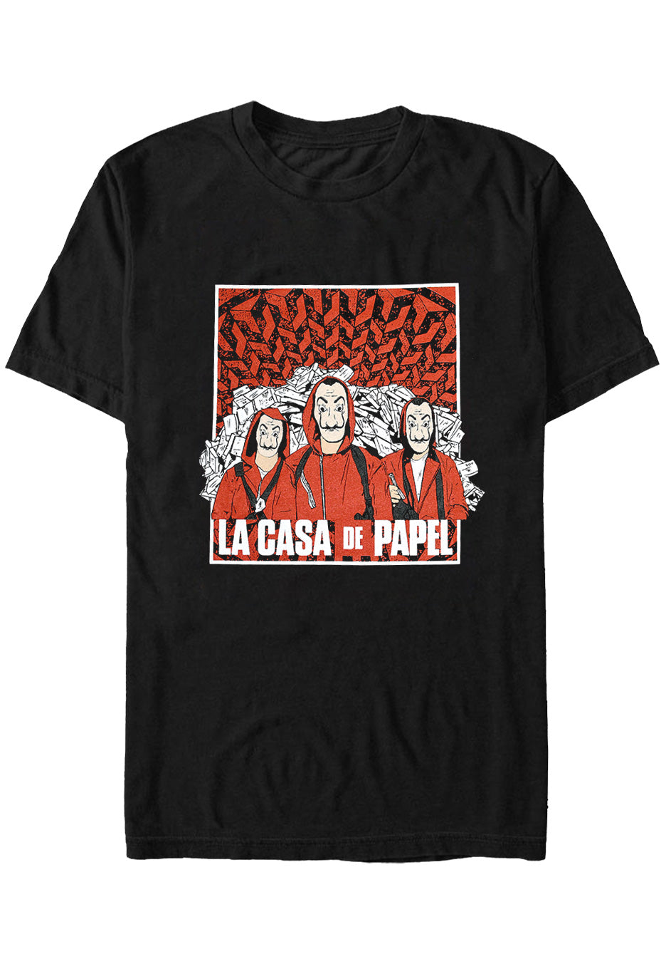 La Casa De Papel - Group Shot - T-Shirt | Neutral-Image