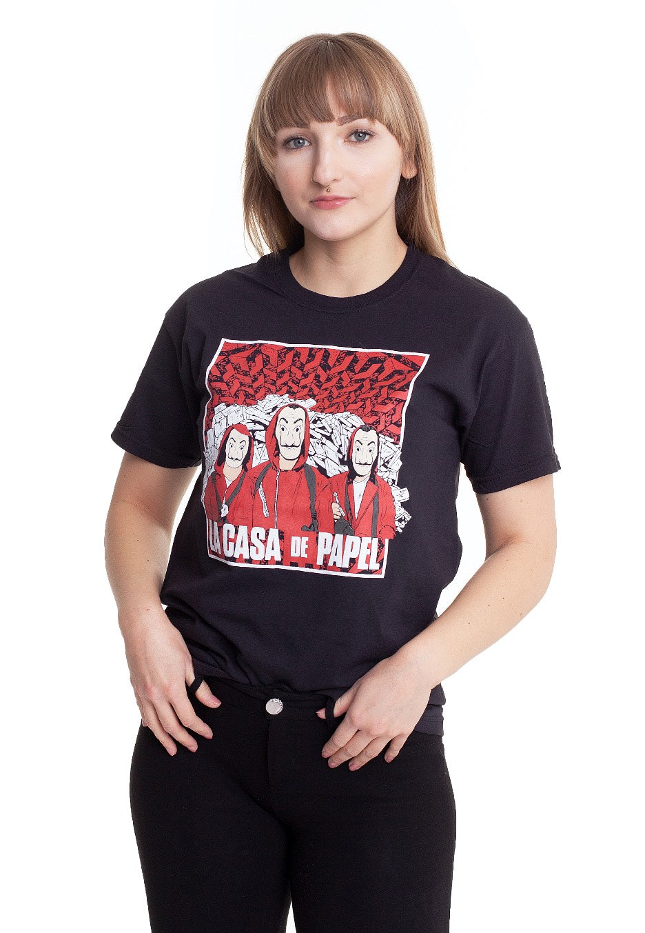 La Casa De Papel - Group Shot - T-Shirt | Women-Image