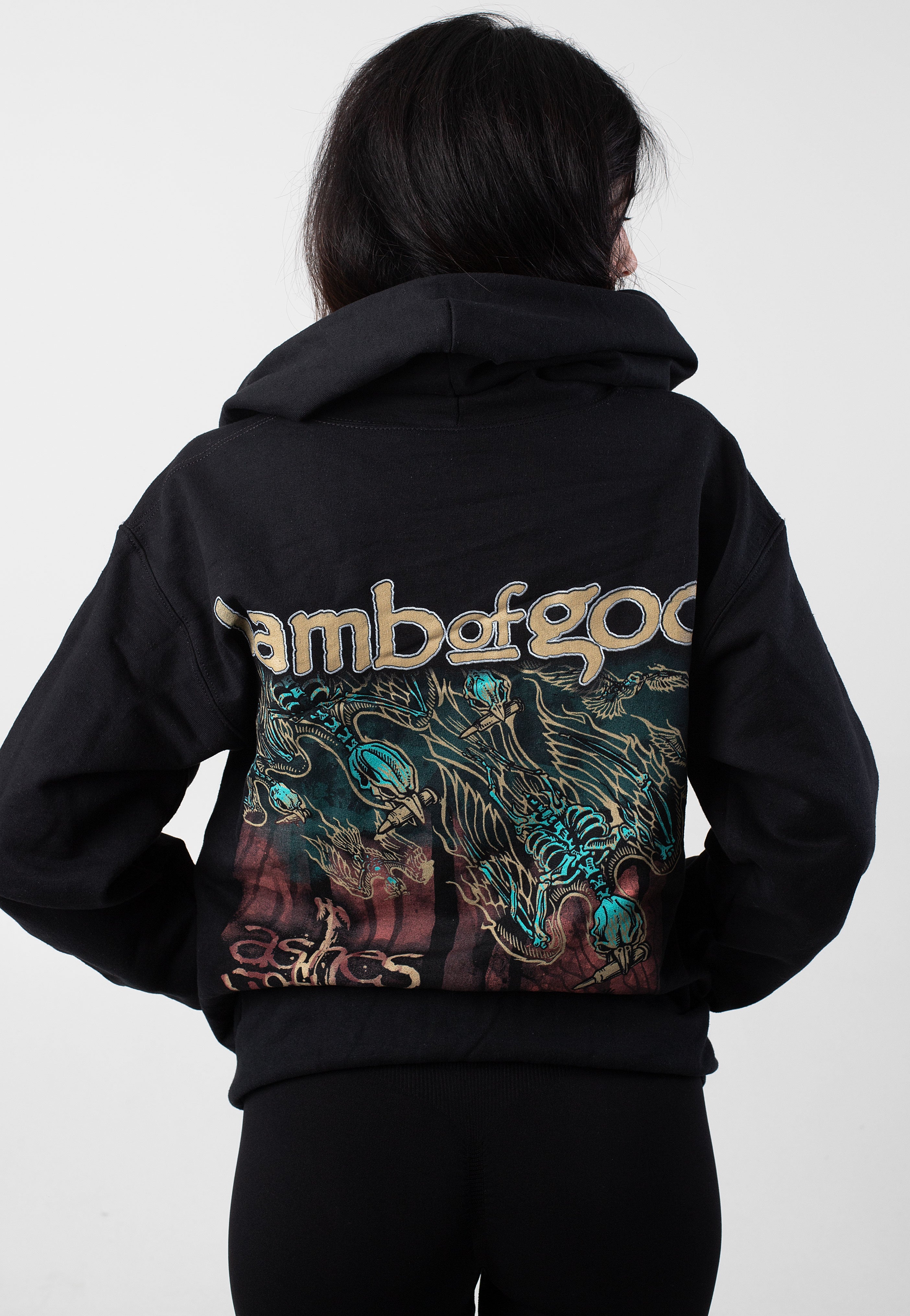 Lamb Of God - Ashes Of The Wake Album Cover - Zipper | Women-Image