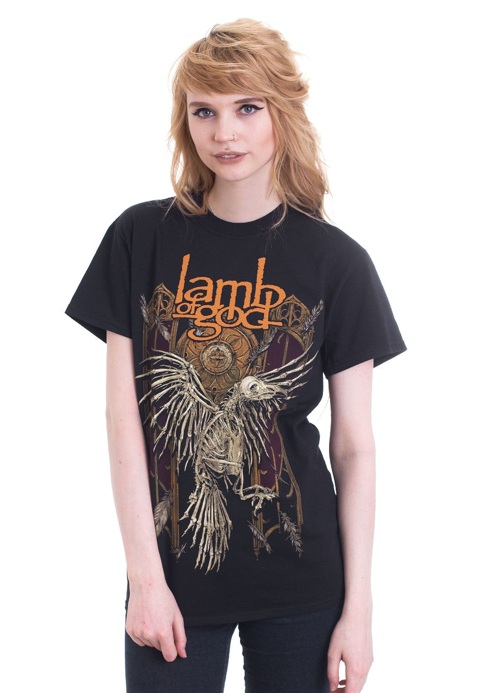 Lamb Of God - Crow - T-Shirt | Women-Image