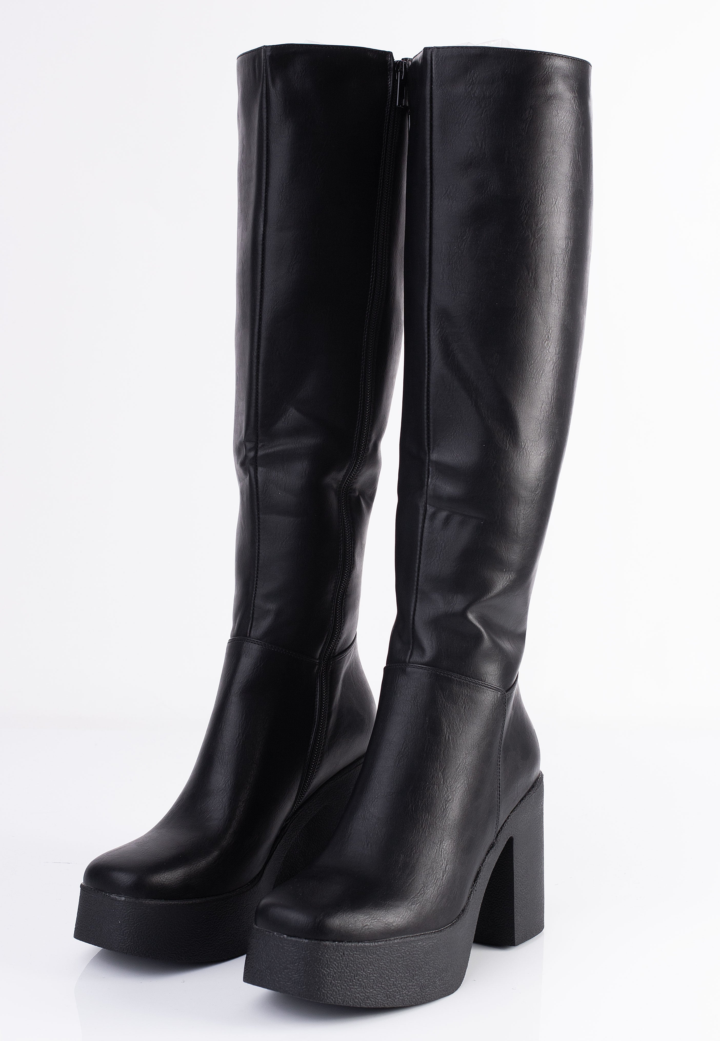 Lamoda - Slick Nicks Platform Knee High - Girl Shoes | Women-Image