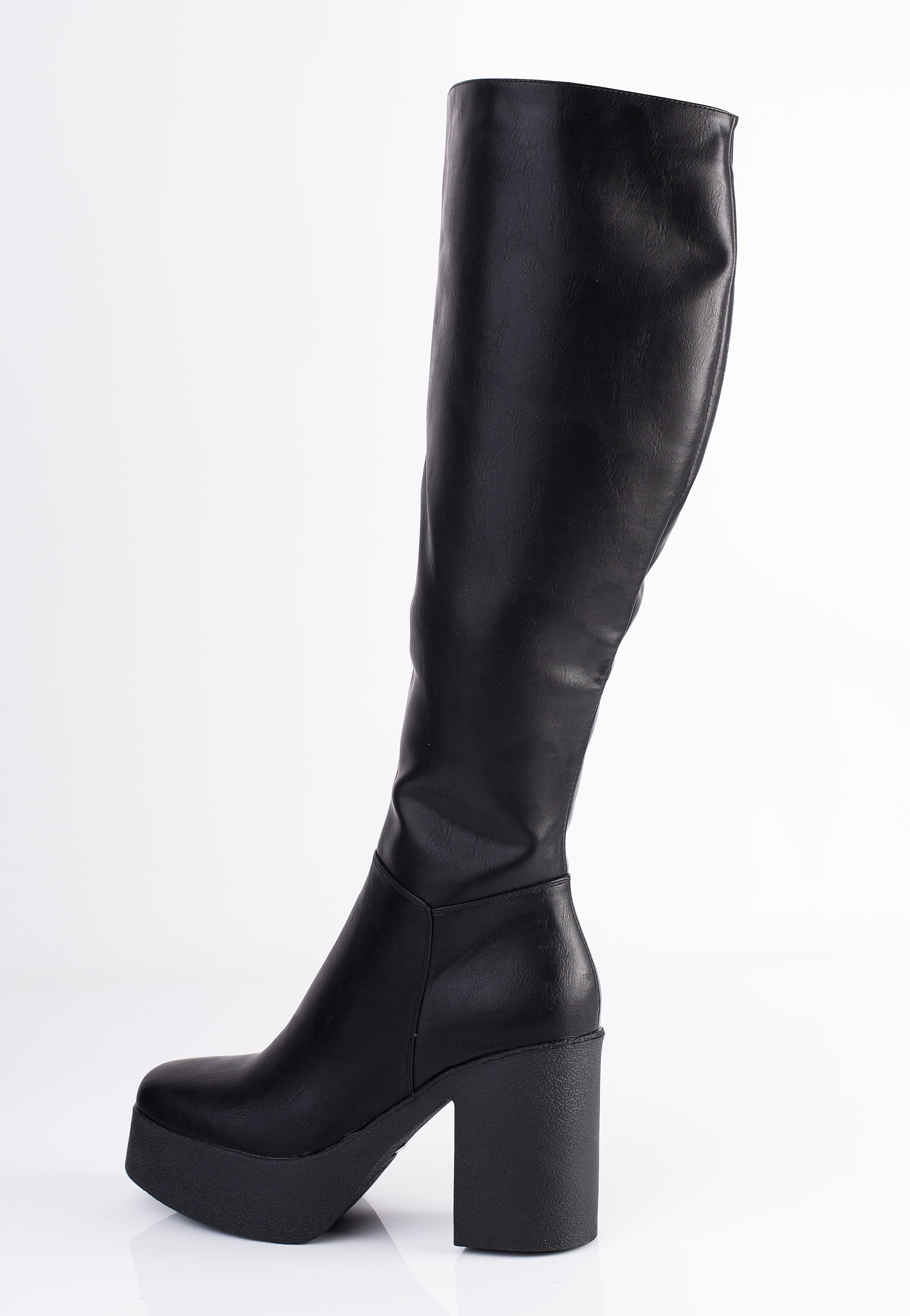 Lamoda - Slick Nicks Platform Knee High - Girl Shoes | Women-Image