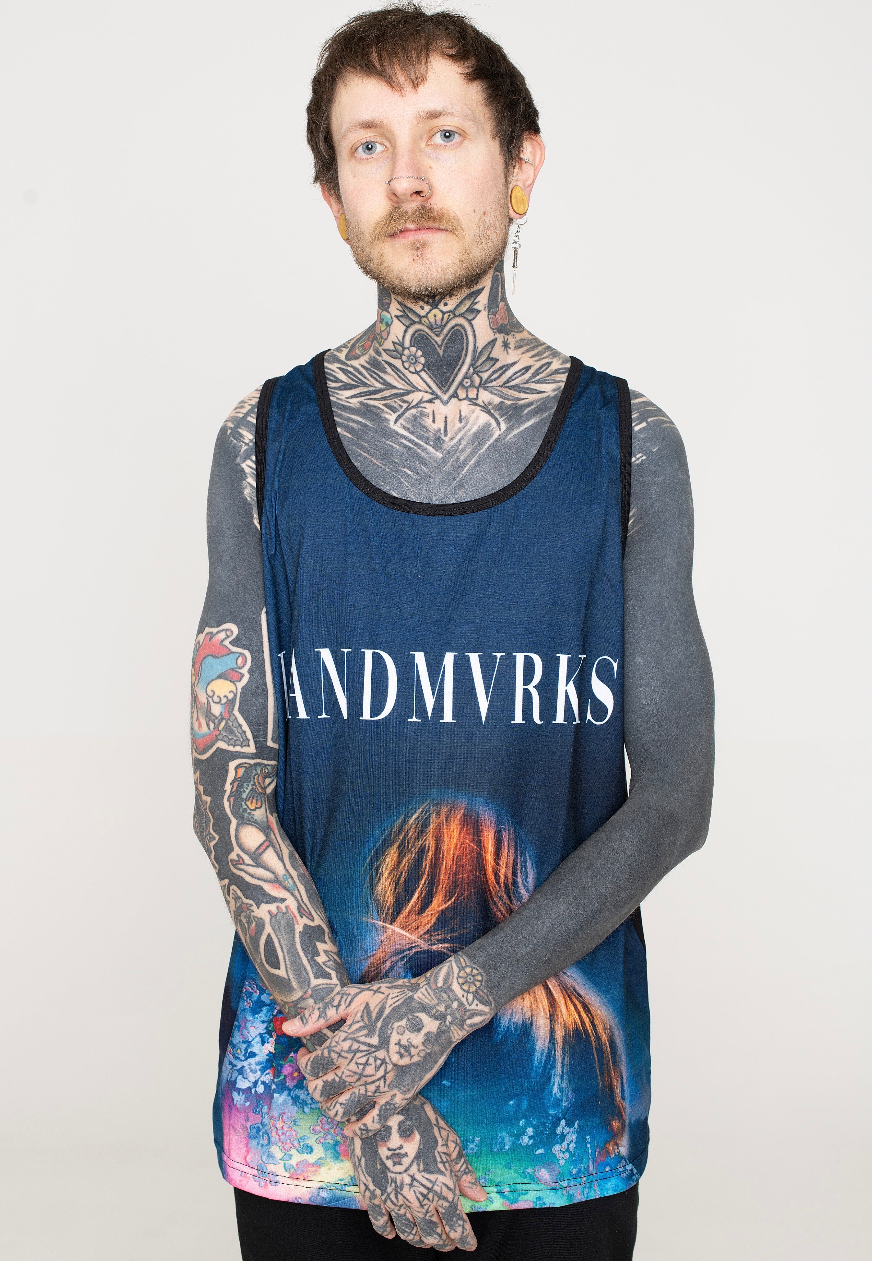 Landmvrks - Lost In The Waves Allover - Tank | Men-Image