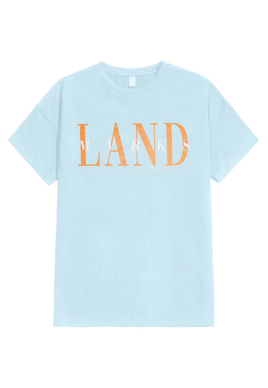 Landmvrks - 80s Logo Baby Blue - T-Shirt | Neutral-Image