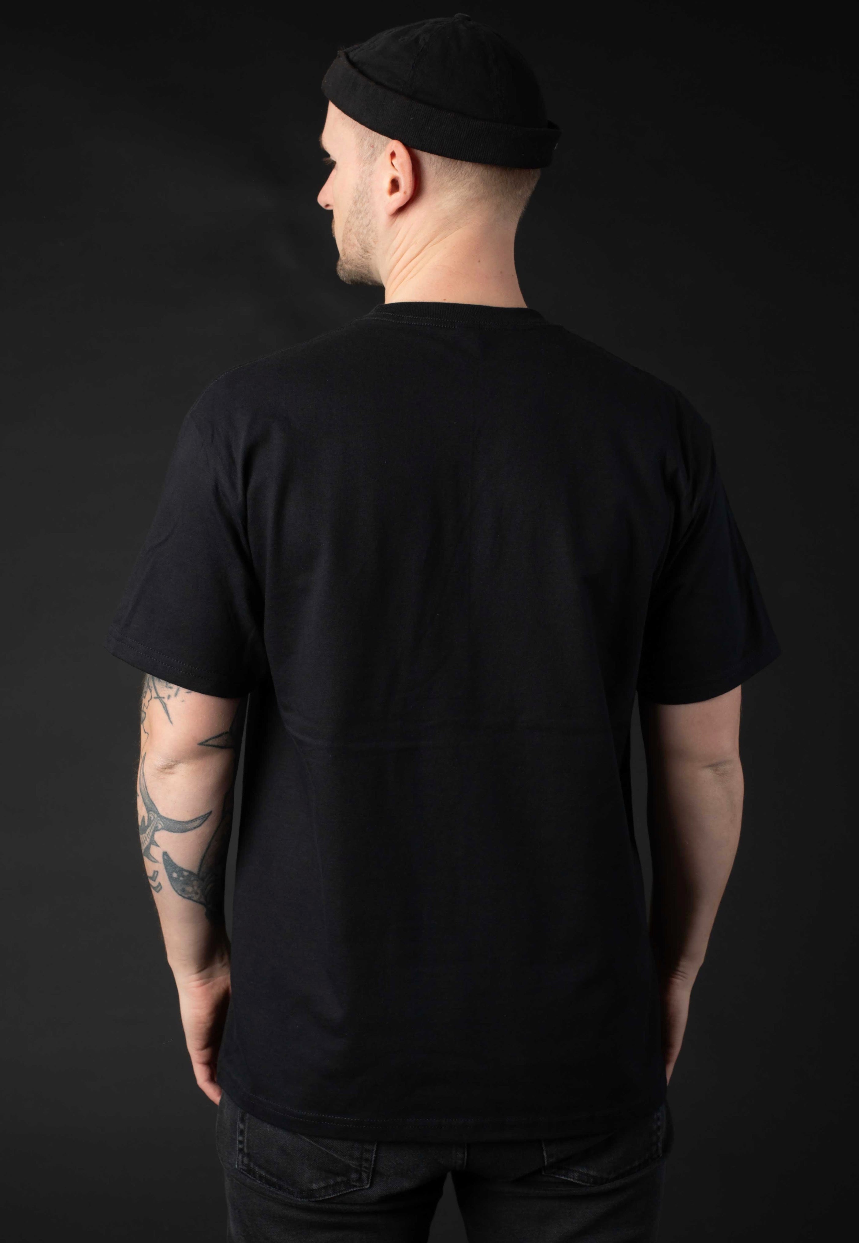 Landmvrks - 80s Logo Limited Black On Black - T-Shirt | Men-Image