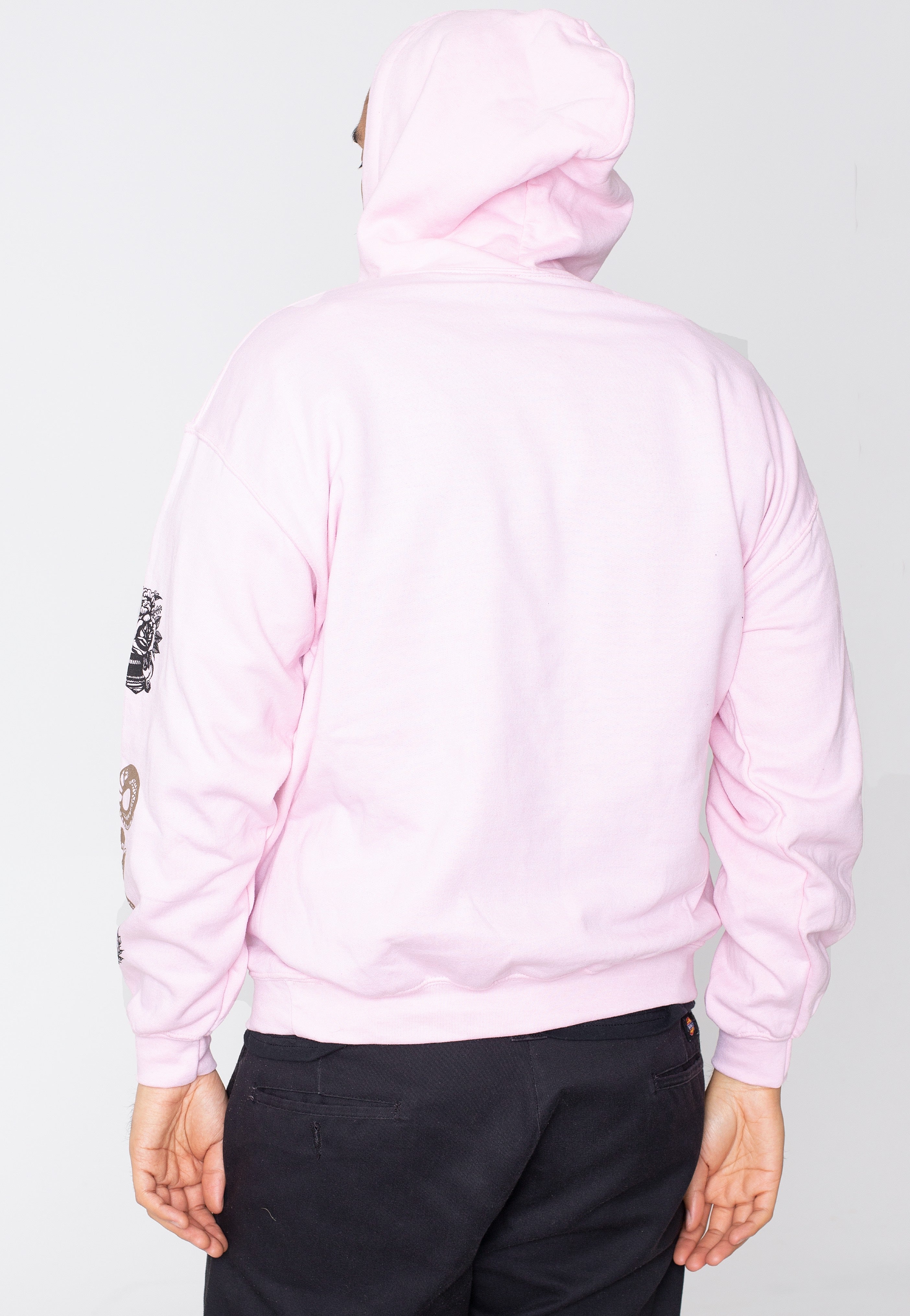 Landmvrks - Broke Me Light Pink - Hoodie | Men-Image