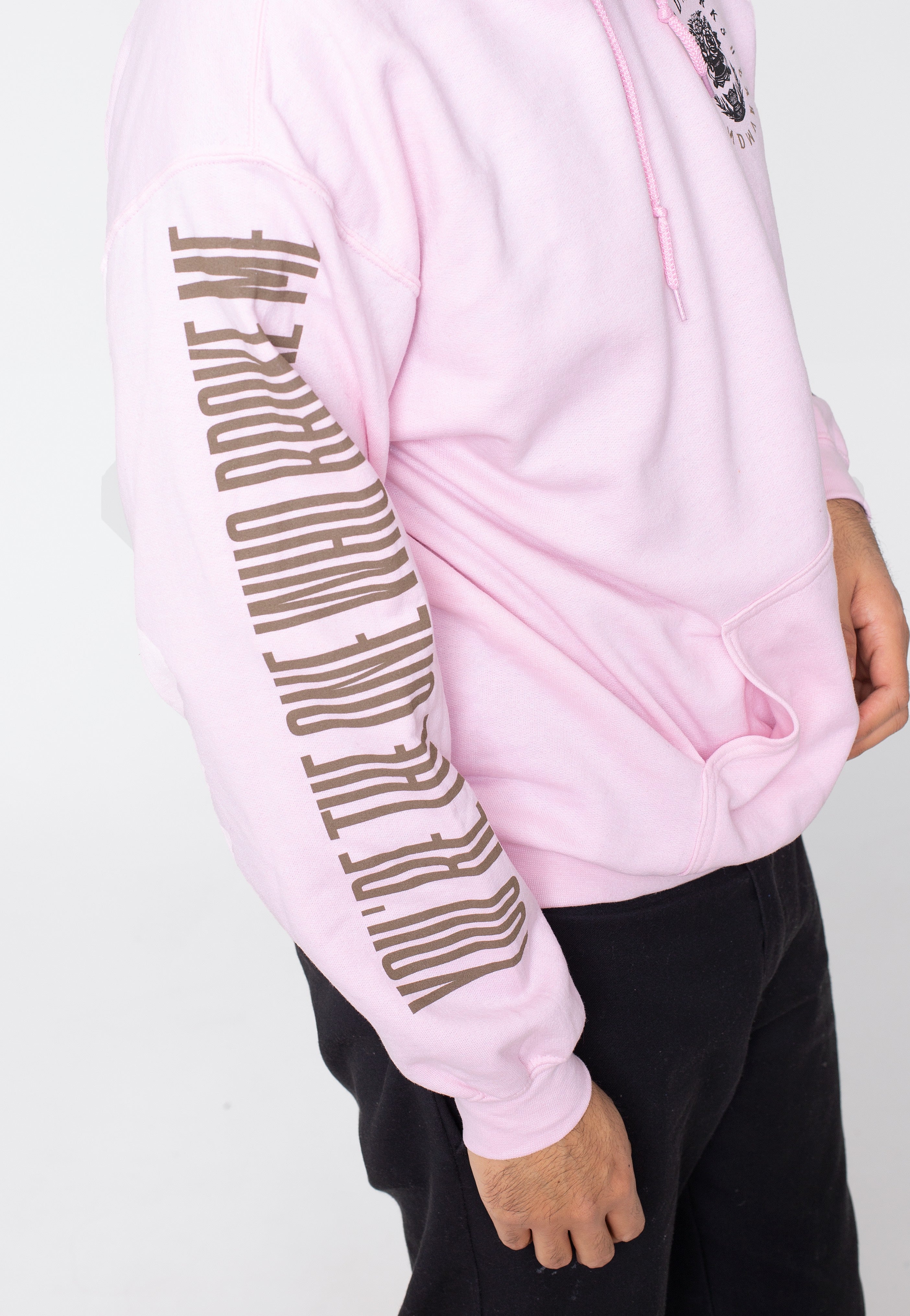 Landmvrks - Broke Me Light Pink - Hoodie | Men-Image