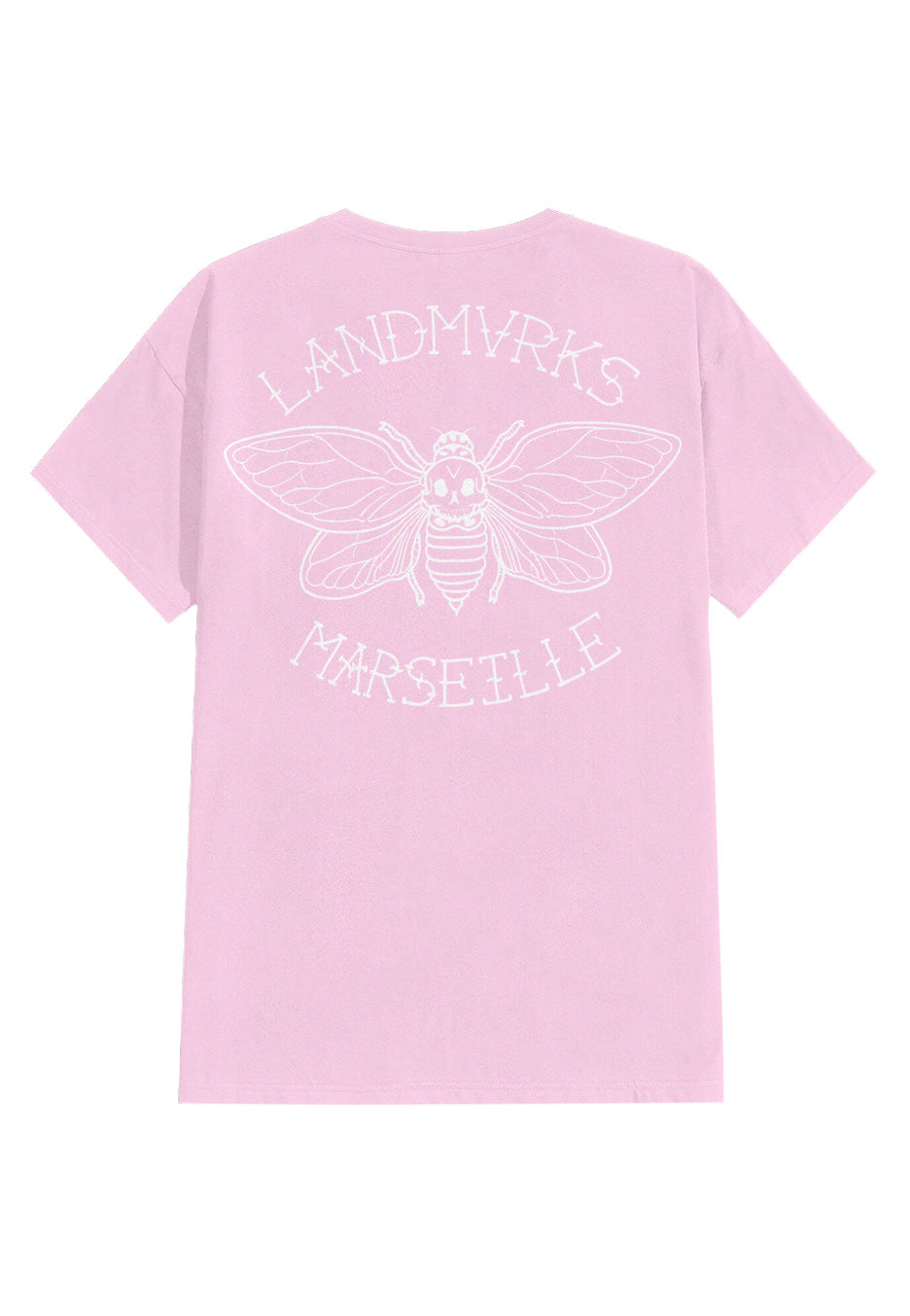 Landmvrks - Cicada Marseille Light Pink - T-Shirt | Neutral-Image