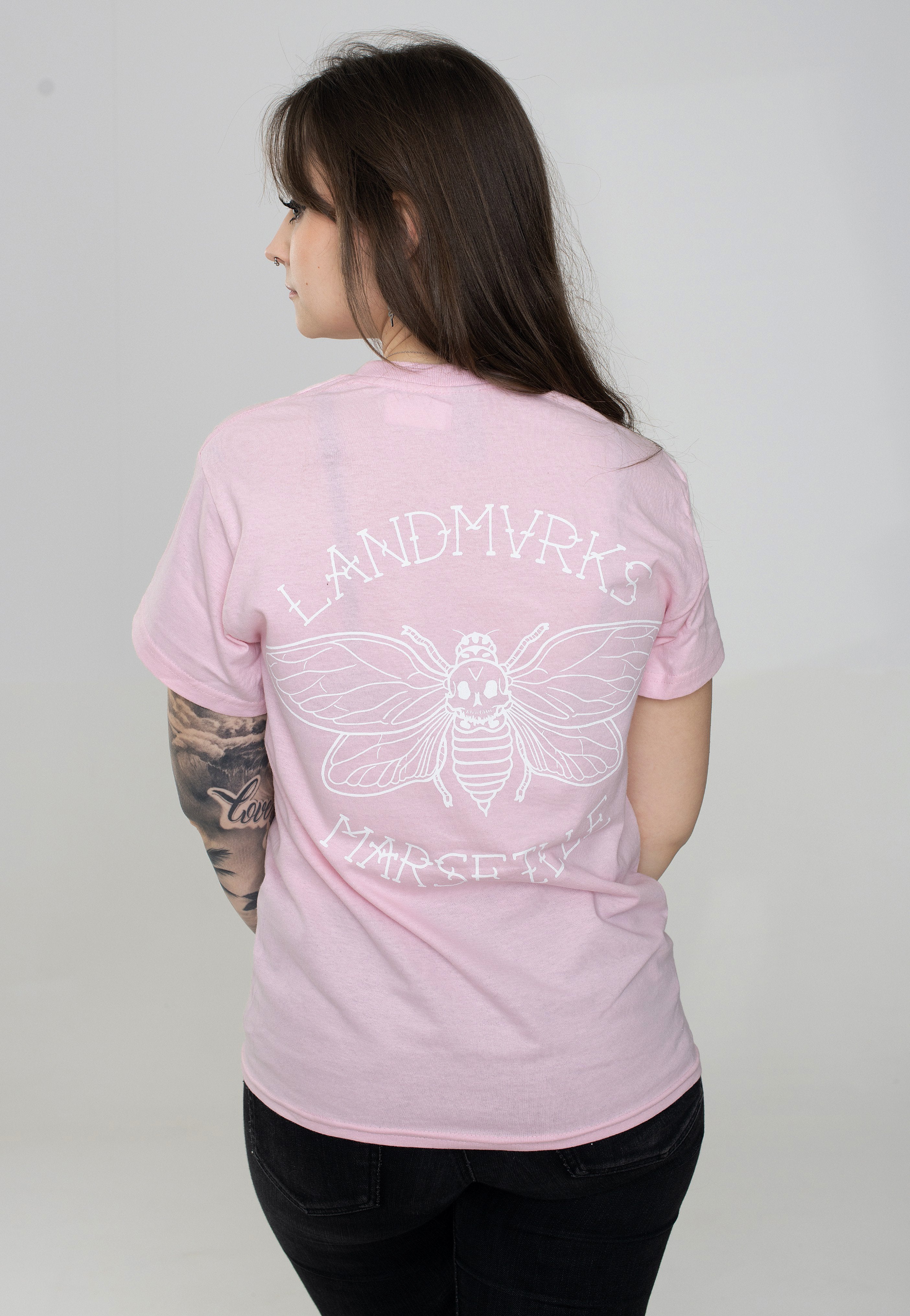 Landmvrks - Cicada Marseille Light Pink - T-Shirt | Women-Image