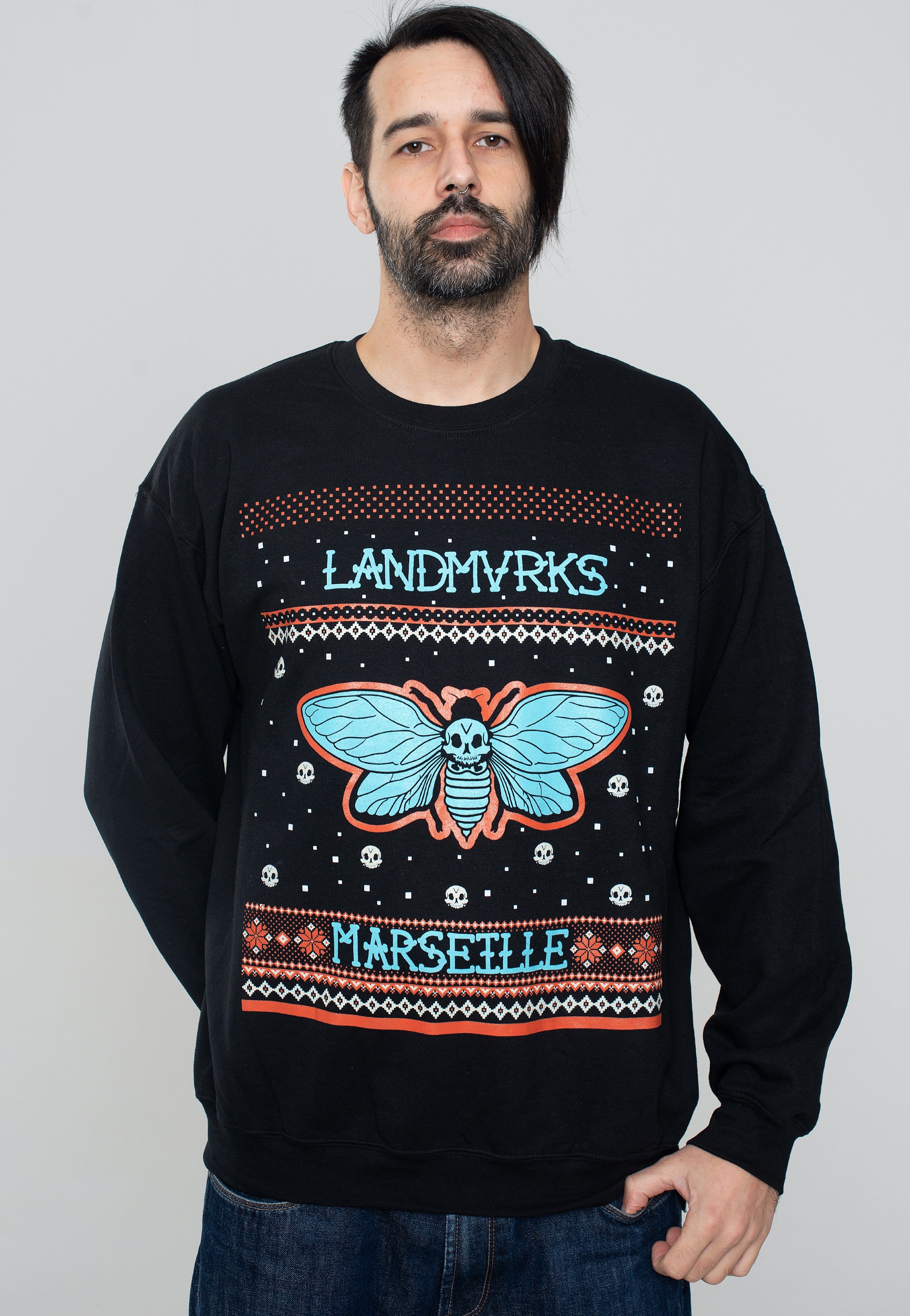 Landmvrks - Cicada XMas - Sweater | Men-Image