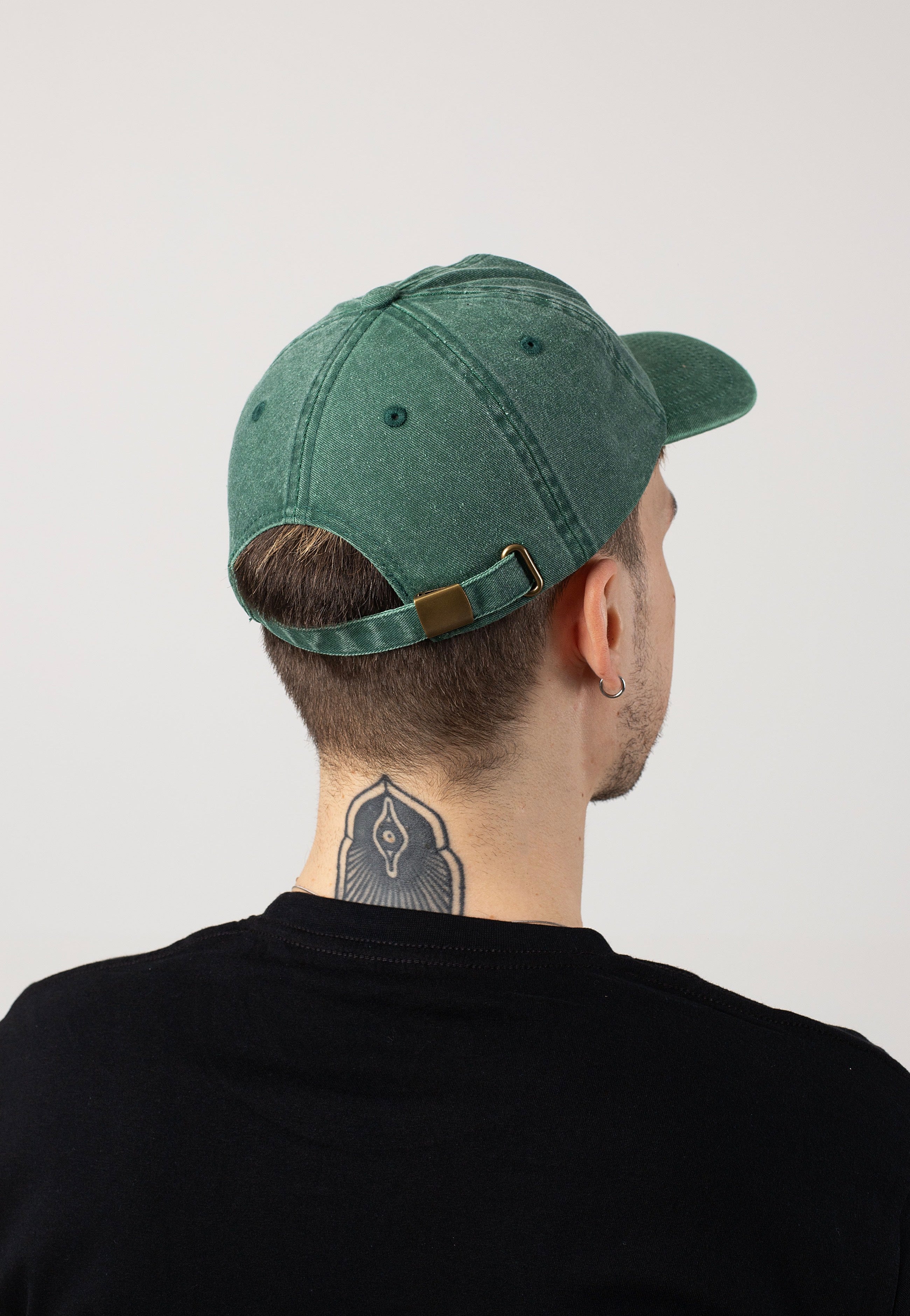 Landmvrks - Flames Vintage Bottle Green - Cap | Men-Image