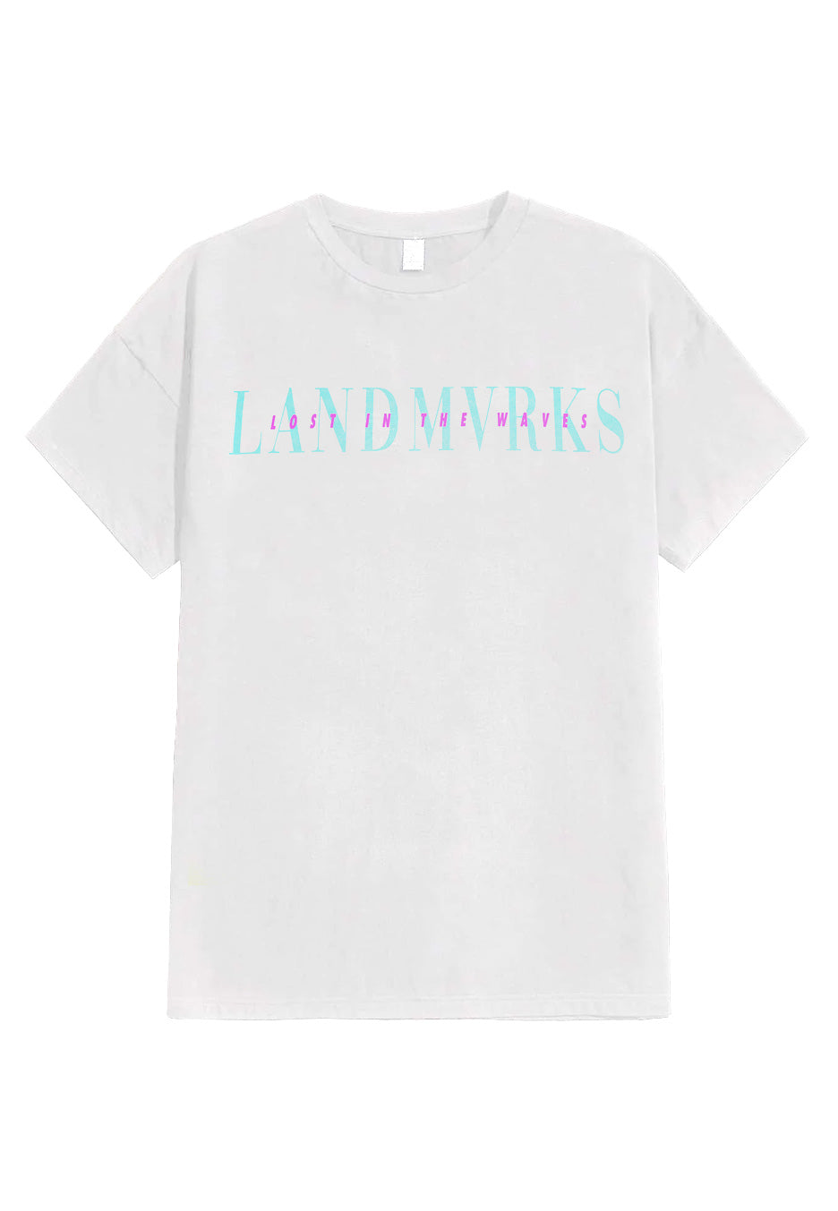 Landmvrks - Lost In The Waves White - T-Shirt | Neutral-Image