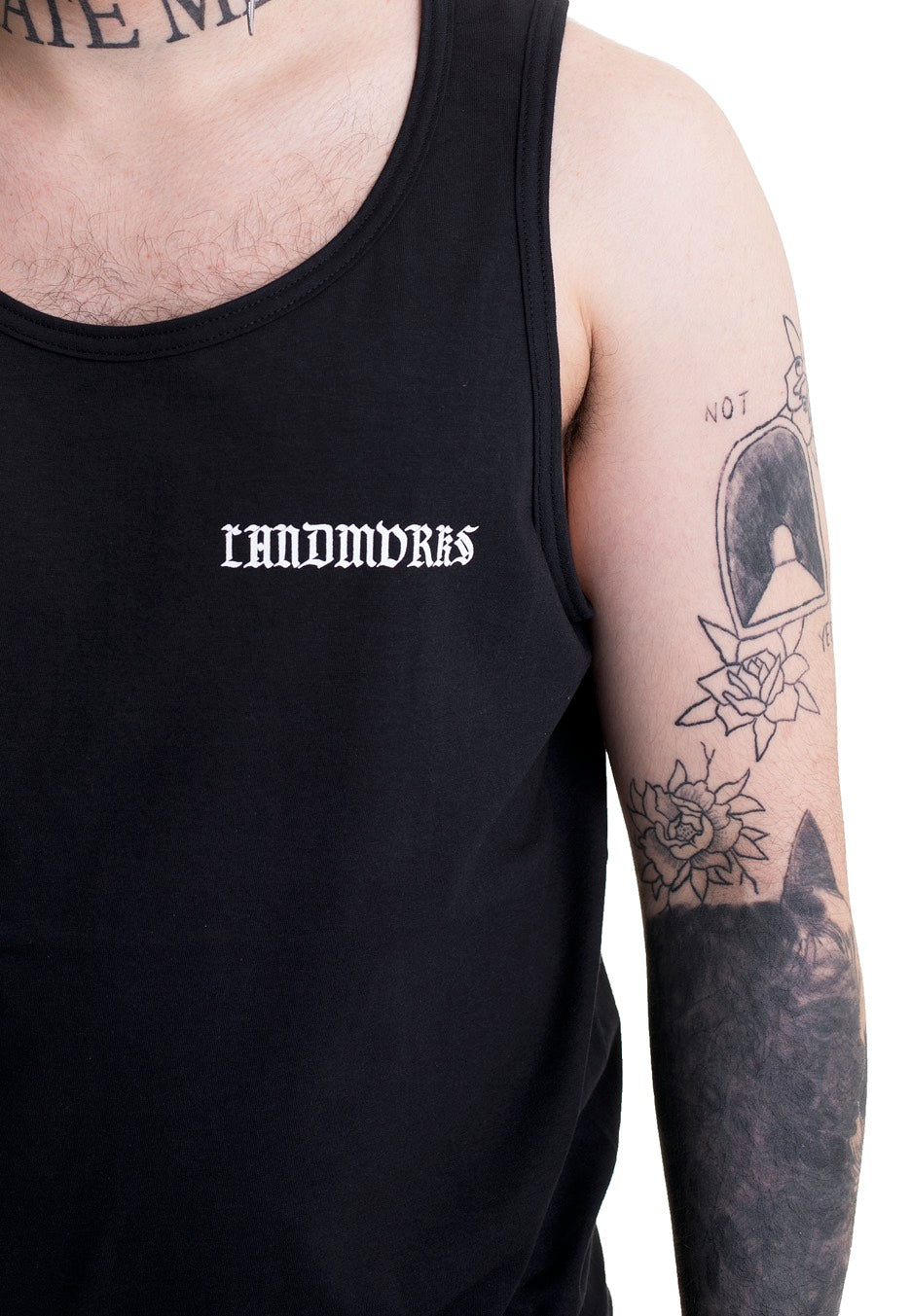 Landmvrks - Old Font Cicada - Tank | Men-Image