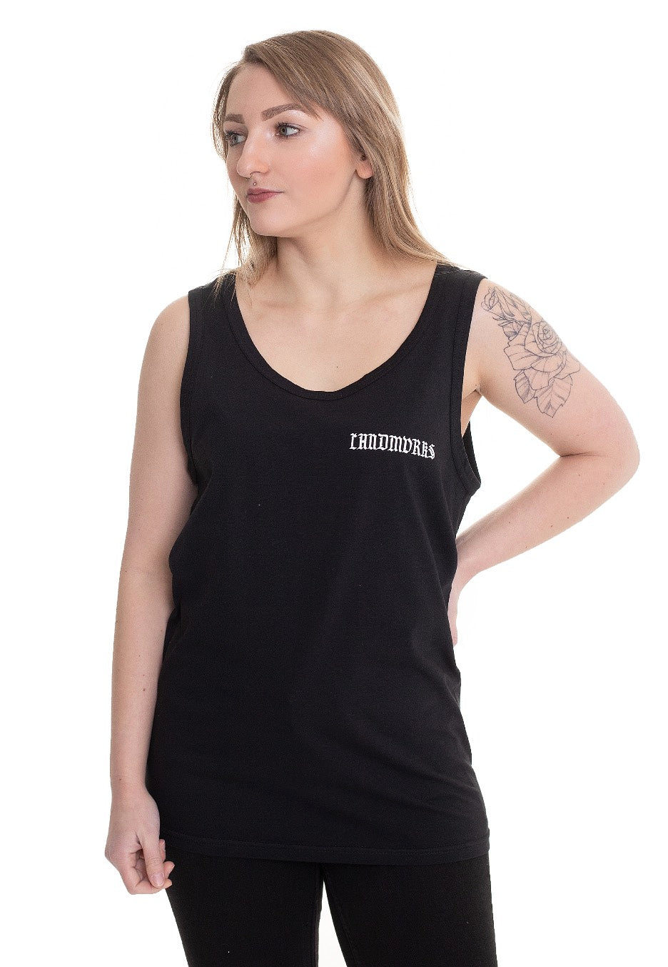 Landmvrks - Old Font Cicada - Tank | Women-Image